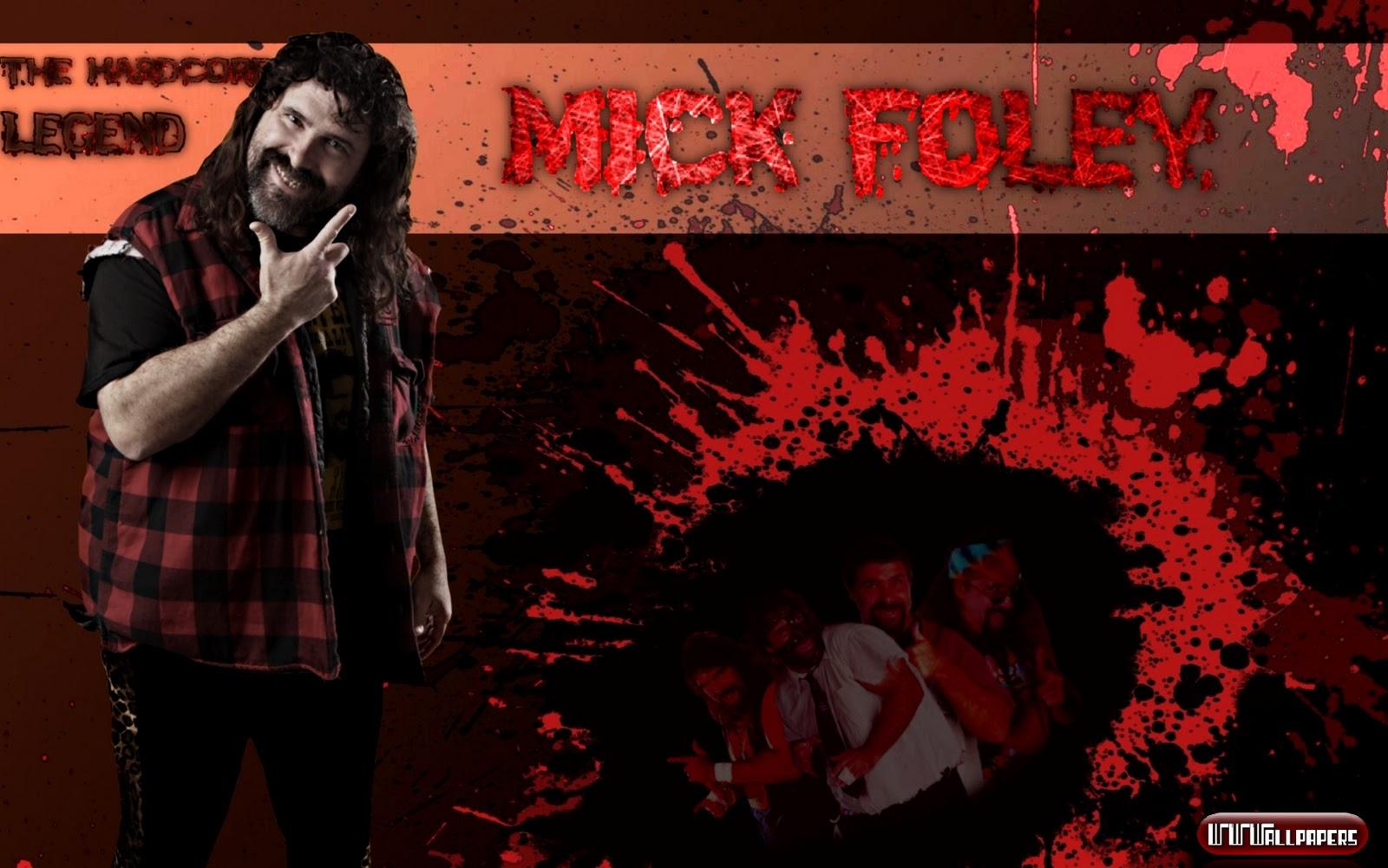 Mick Foley Otherwise Known As Mankind, Cactus Jack, And Dude Love