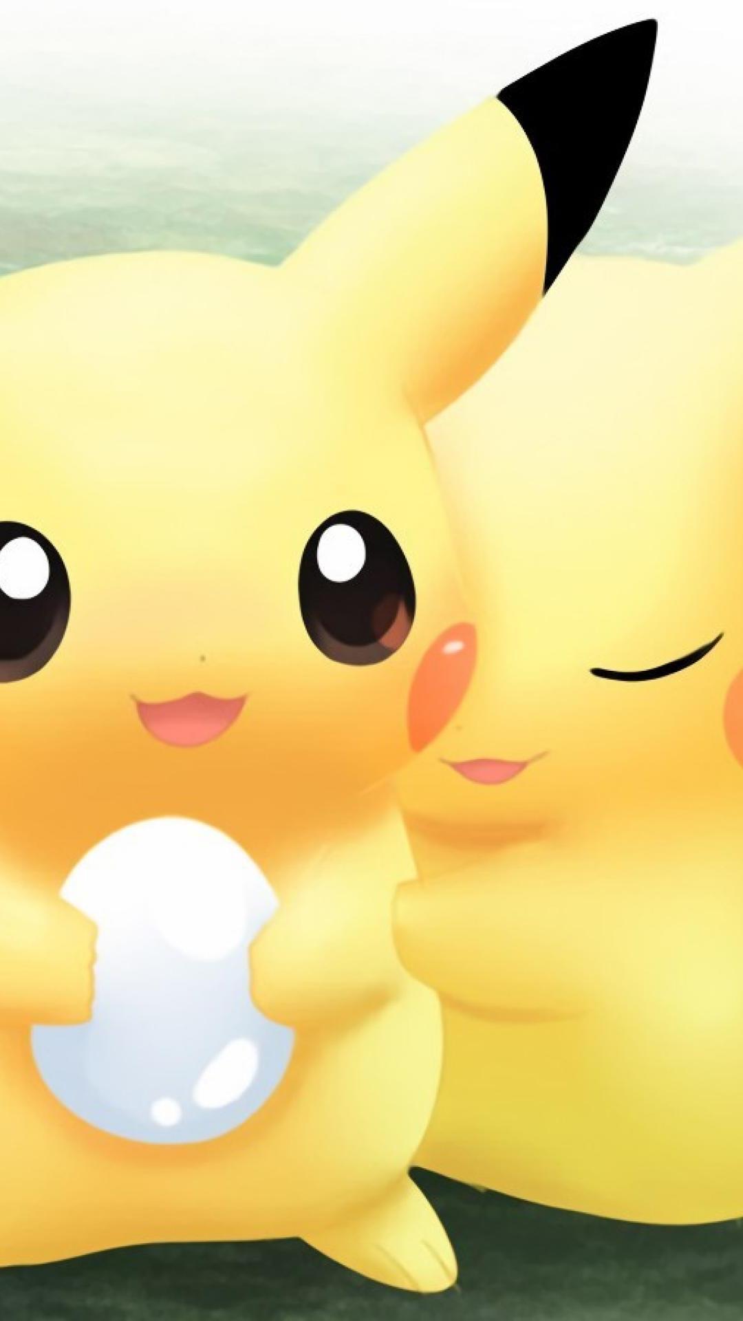 Pokemon Pikachu Love Girly Love iPhone 6 Plus 1080×1920 Wallpaper 1