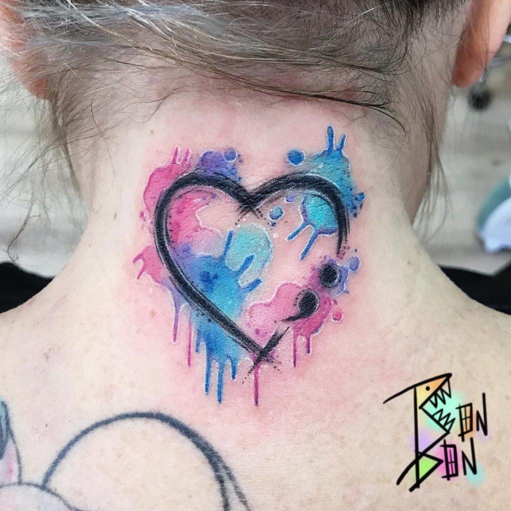 Neck Tattoos for Women