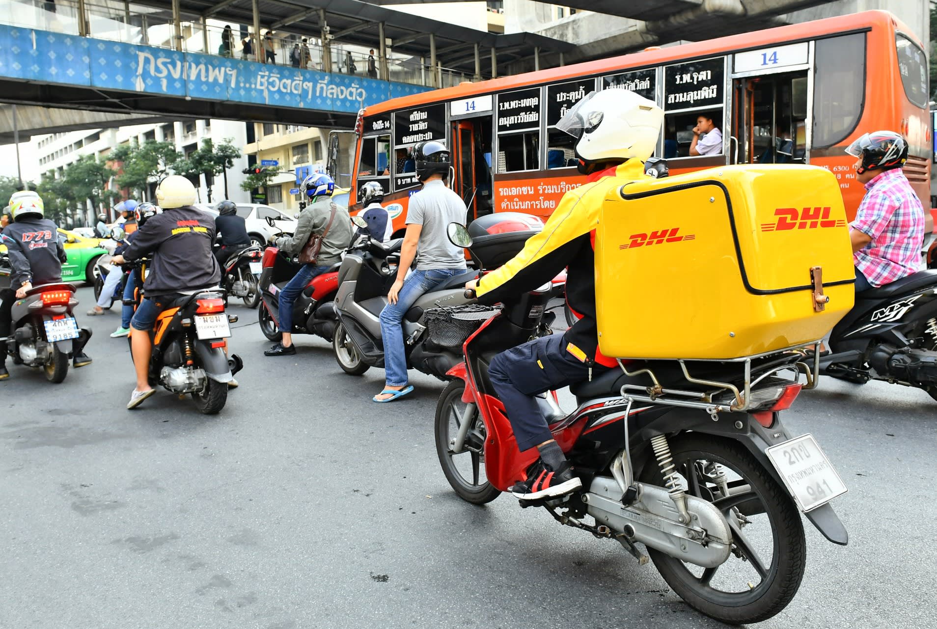 DHL Takes 2 Wheeled Ride To Southeast Asian Growth Asian Review