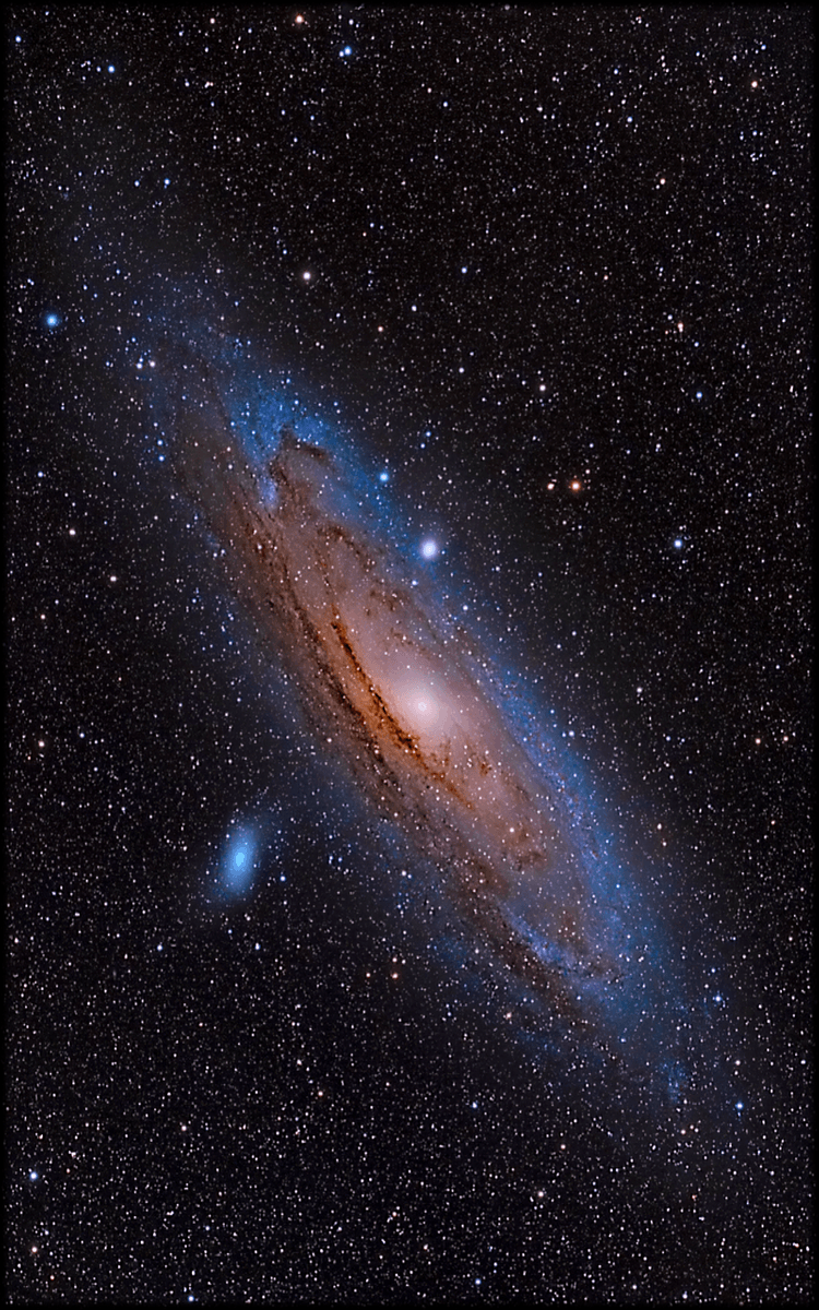 M 31 Andromeda Galaxy Mobile Phone Wallpaper 1200x1920