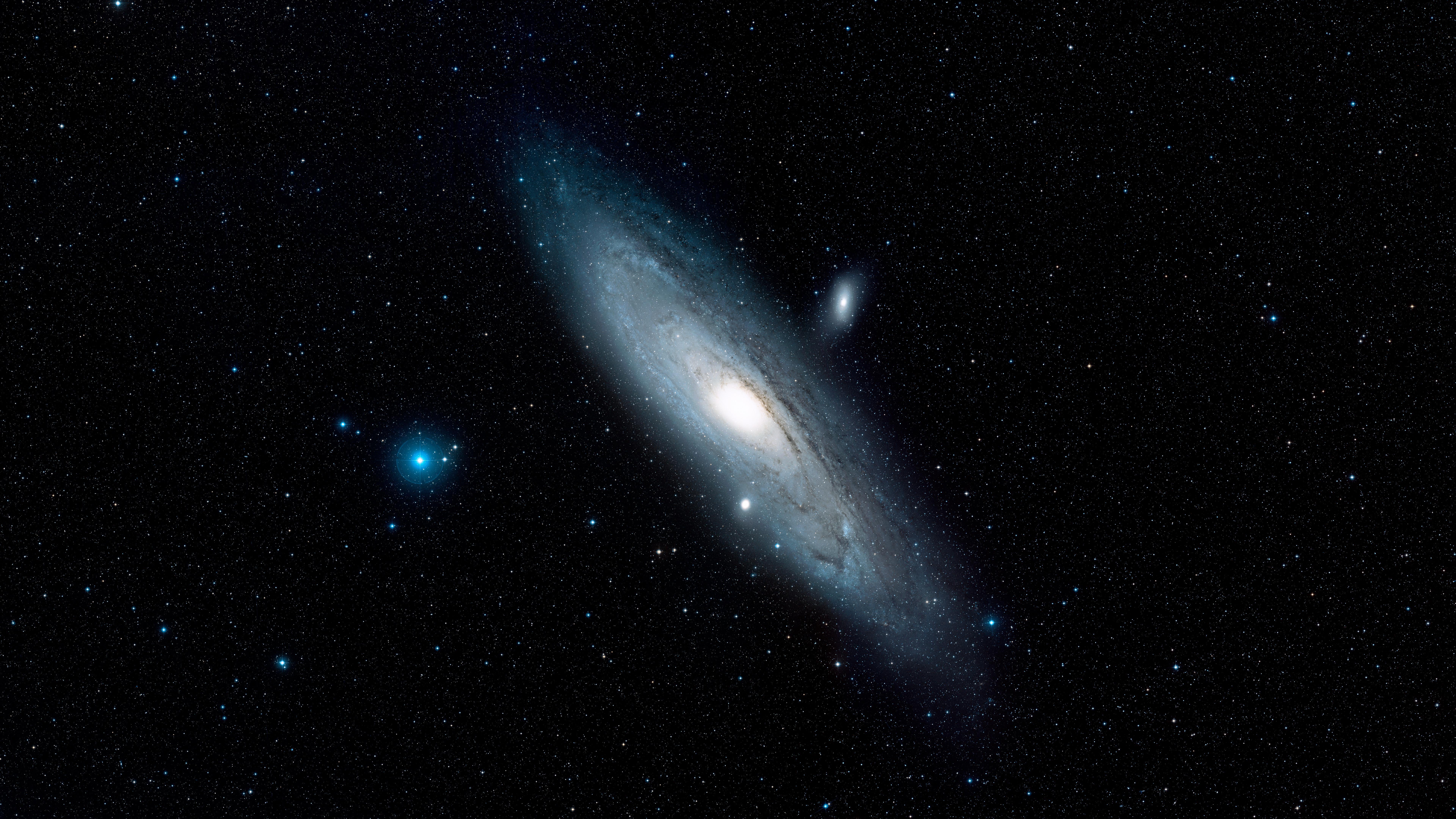 The Area Around The Andromeda Galaxy 8K UltraHD Wallpaper