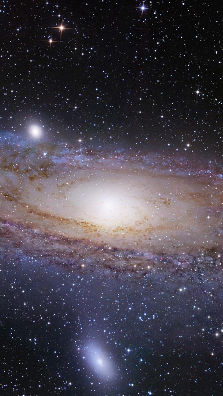 Andromeda Galaxy Wallpaper 4K (750x1334). Wallperio.com™