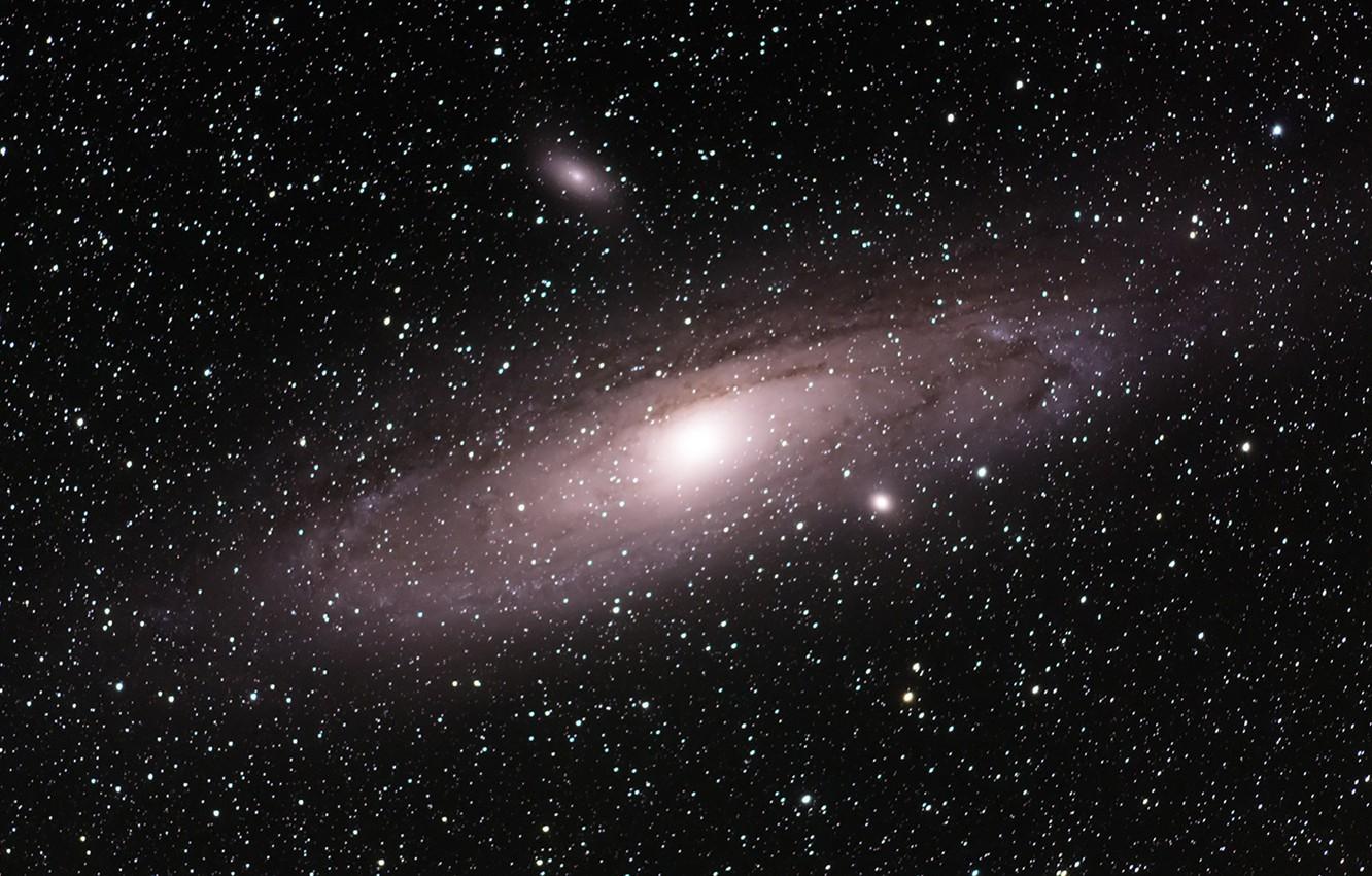 Wallpaper space, stars, M31 Andromeda Galaxy image for desktop