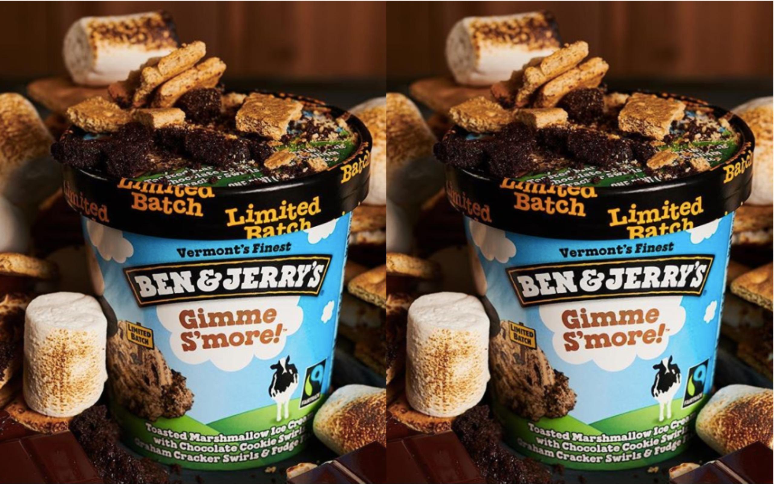 Ben & Jerry's Gimme S'mores Flavor Is A New Twist On A Summertime