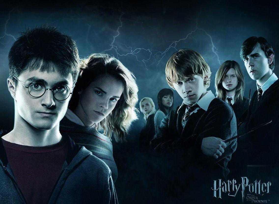 Harry Potter. Order of the Phoenix. Hermione granger. Ron Weasley