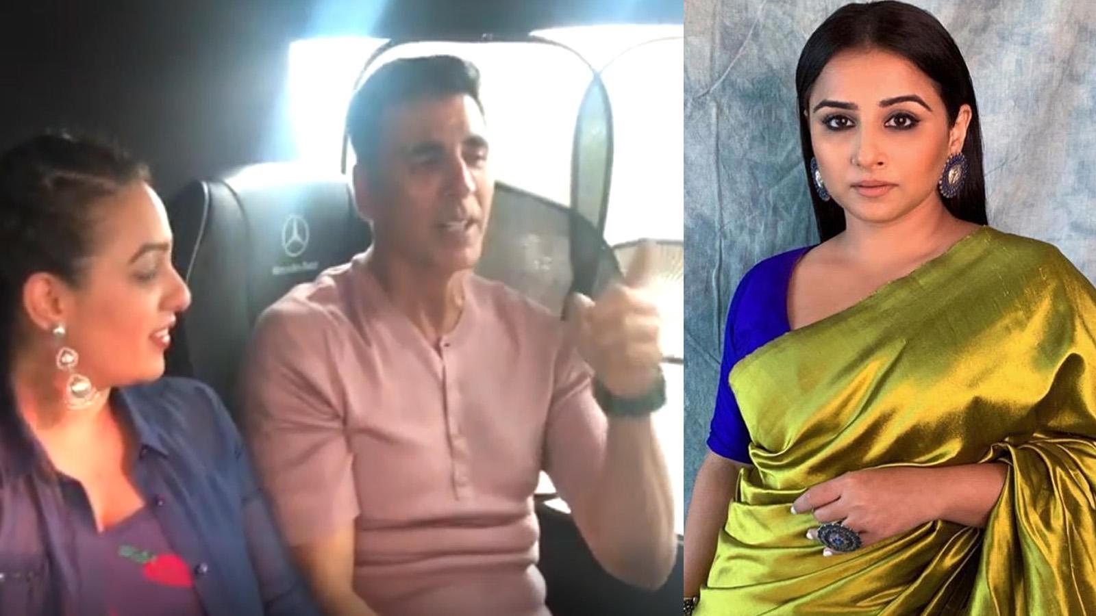 Vidya Balan shares 'Antariksh to Antakshari' with Akshay Kumar and cast of 'Mission Mangal'