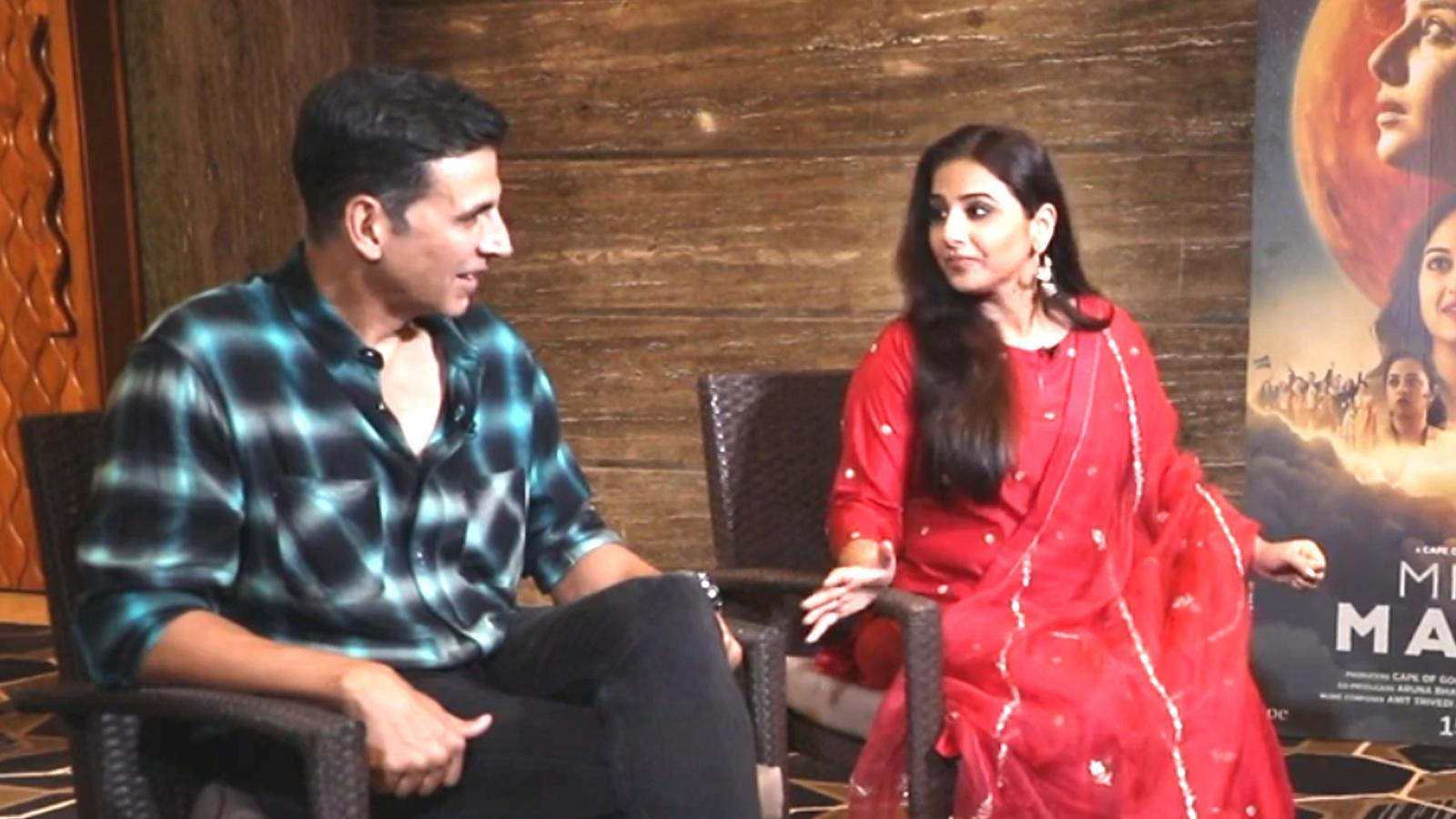 Mission Mangal: Akshay Kumar and Vidya Balan's exclusive interview