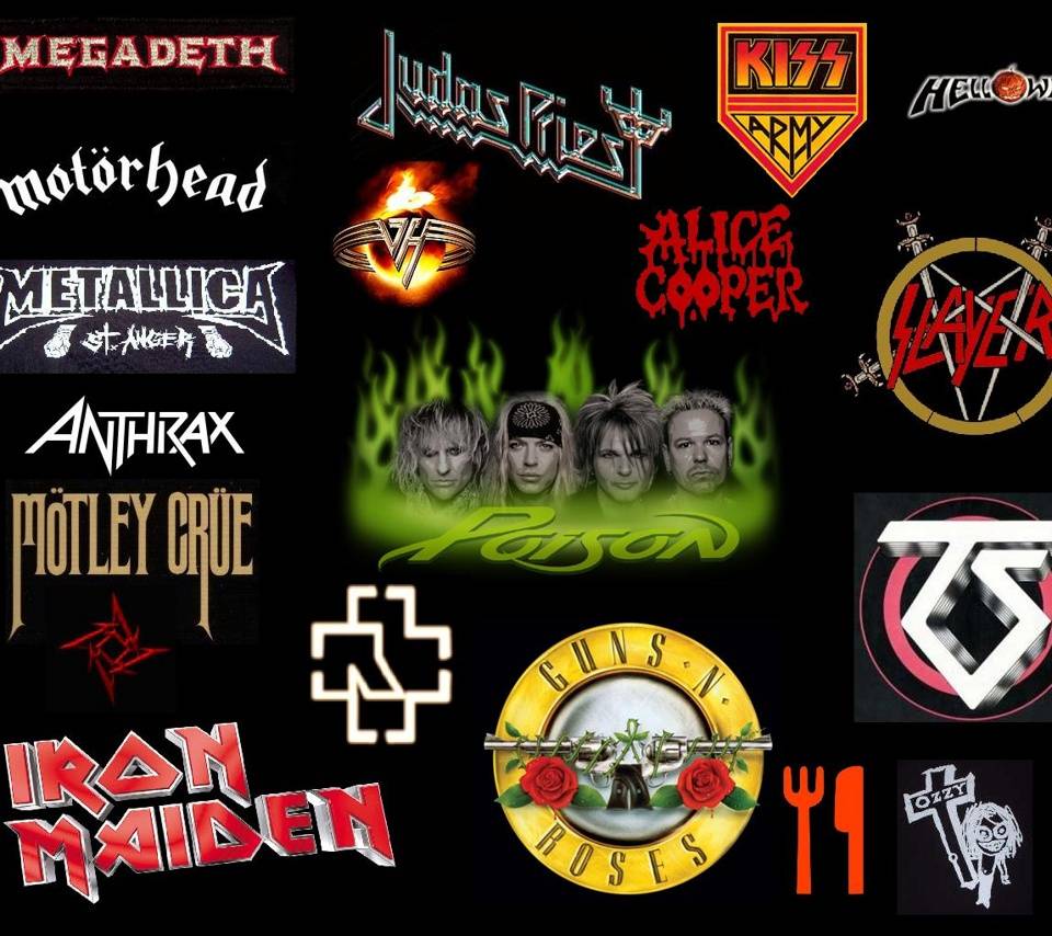 80s Metal Bands Wallpaper