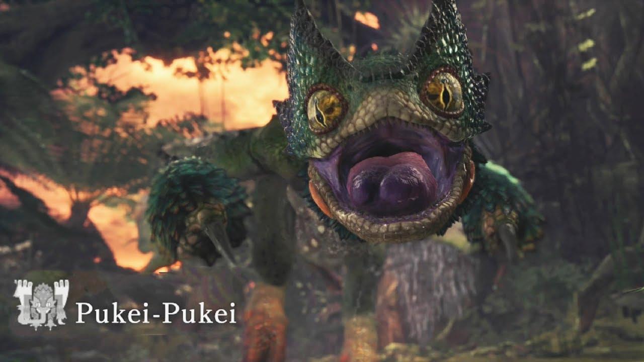 monster hunter pukei pukei figure