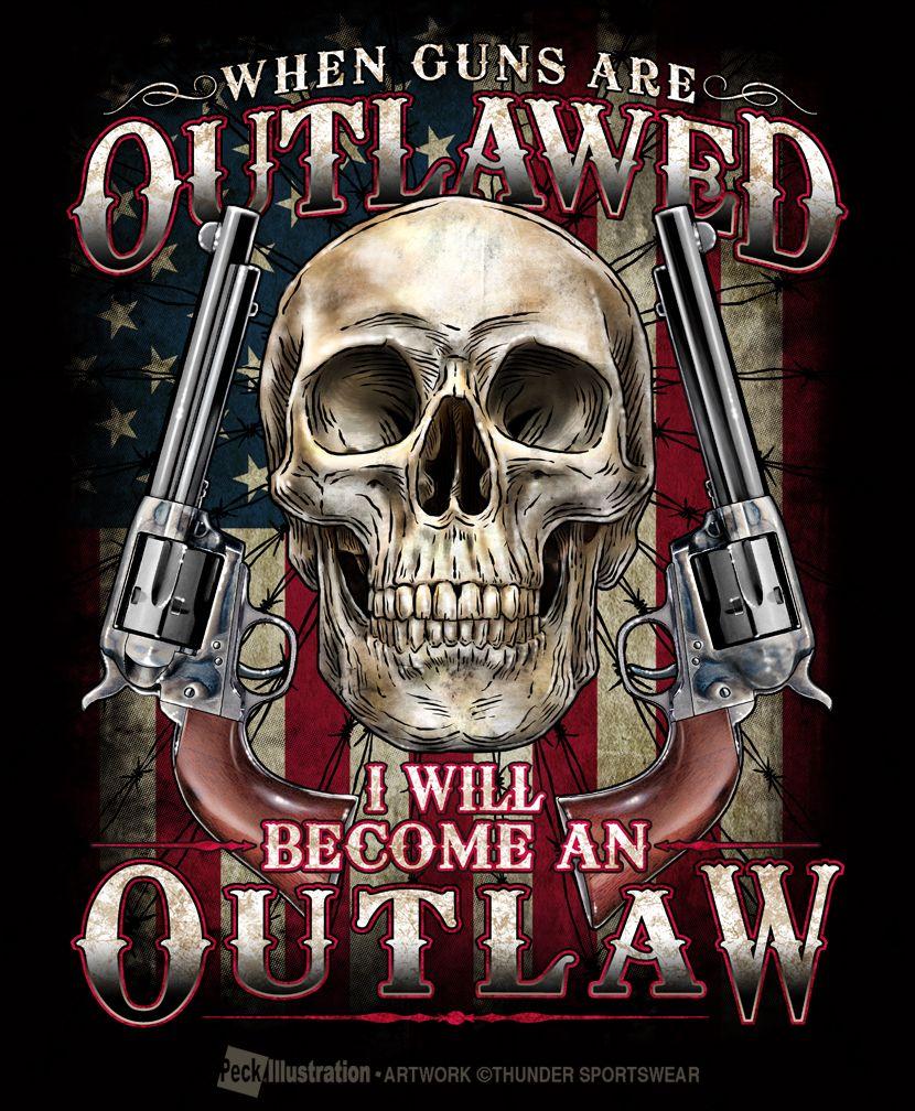 Outlaw Skull Wallpaper Free Outlaw Skull Background