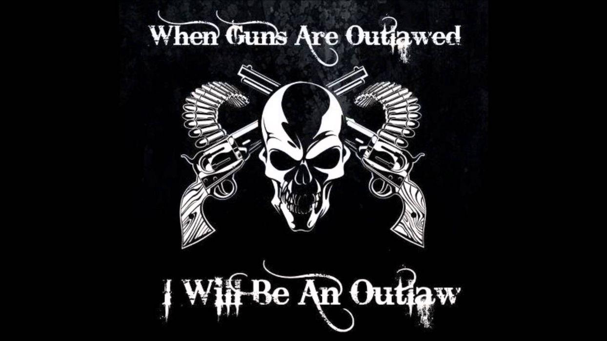 Outlaw Skull Wallpaper Free Outlaw Skull Background