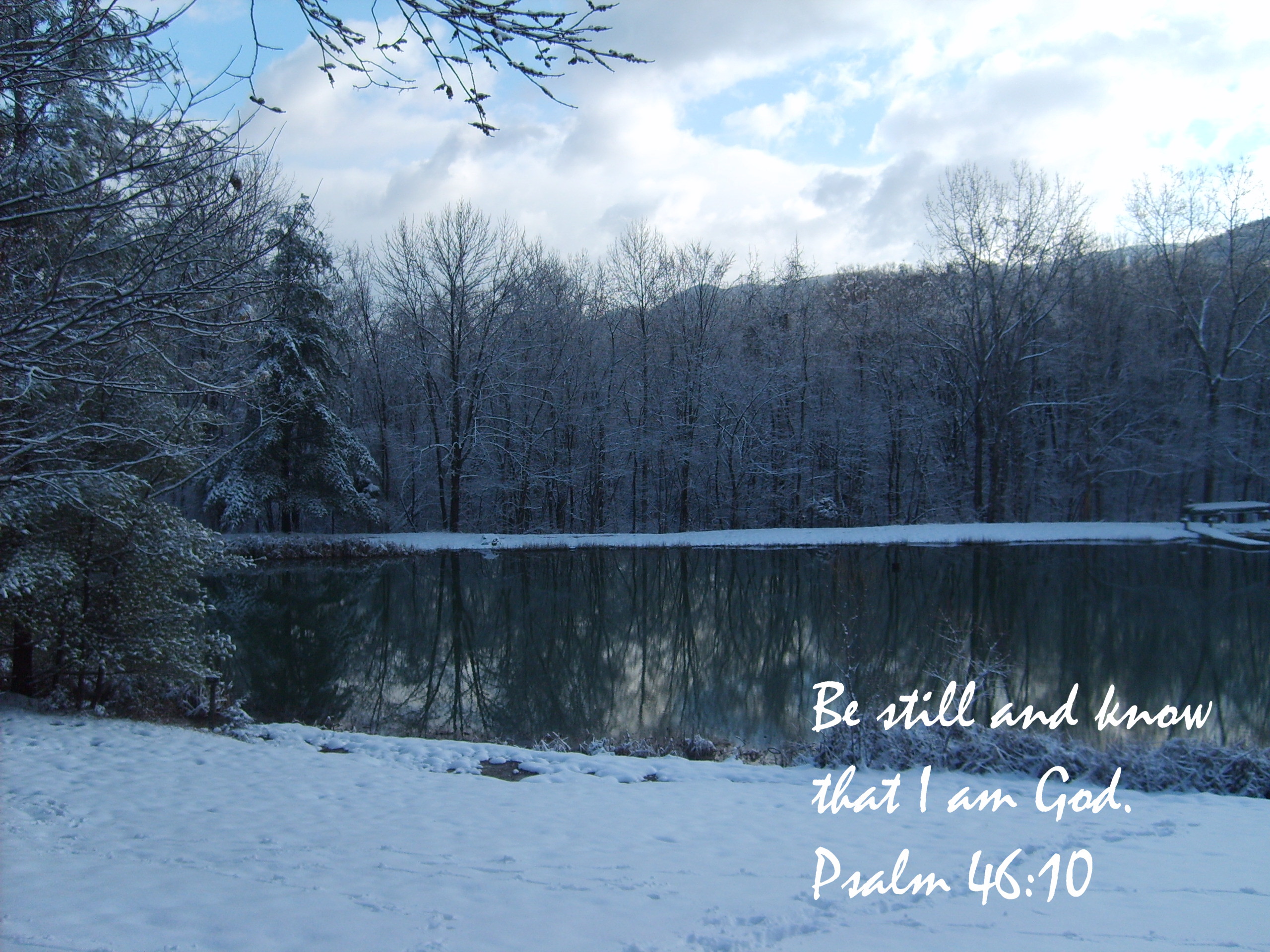 Psalm 46:10 Be Still. Wallpaper Wallpaper and Background
