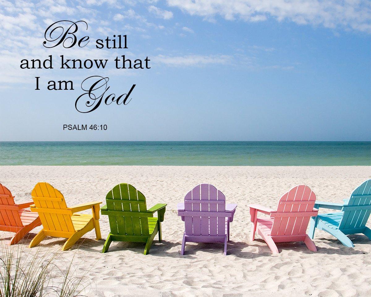 Psalm 46:10 Be Still and Know Bible Verse Art Downloads