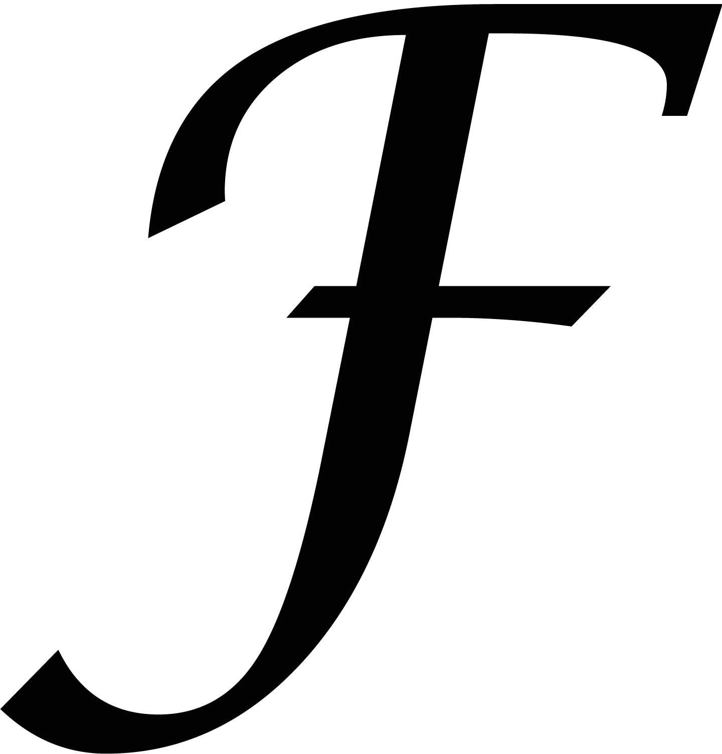 F. created a Letter F and printed it out. If you want one