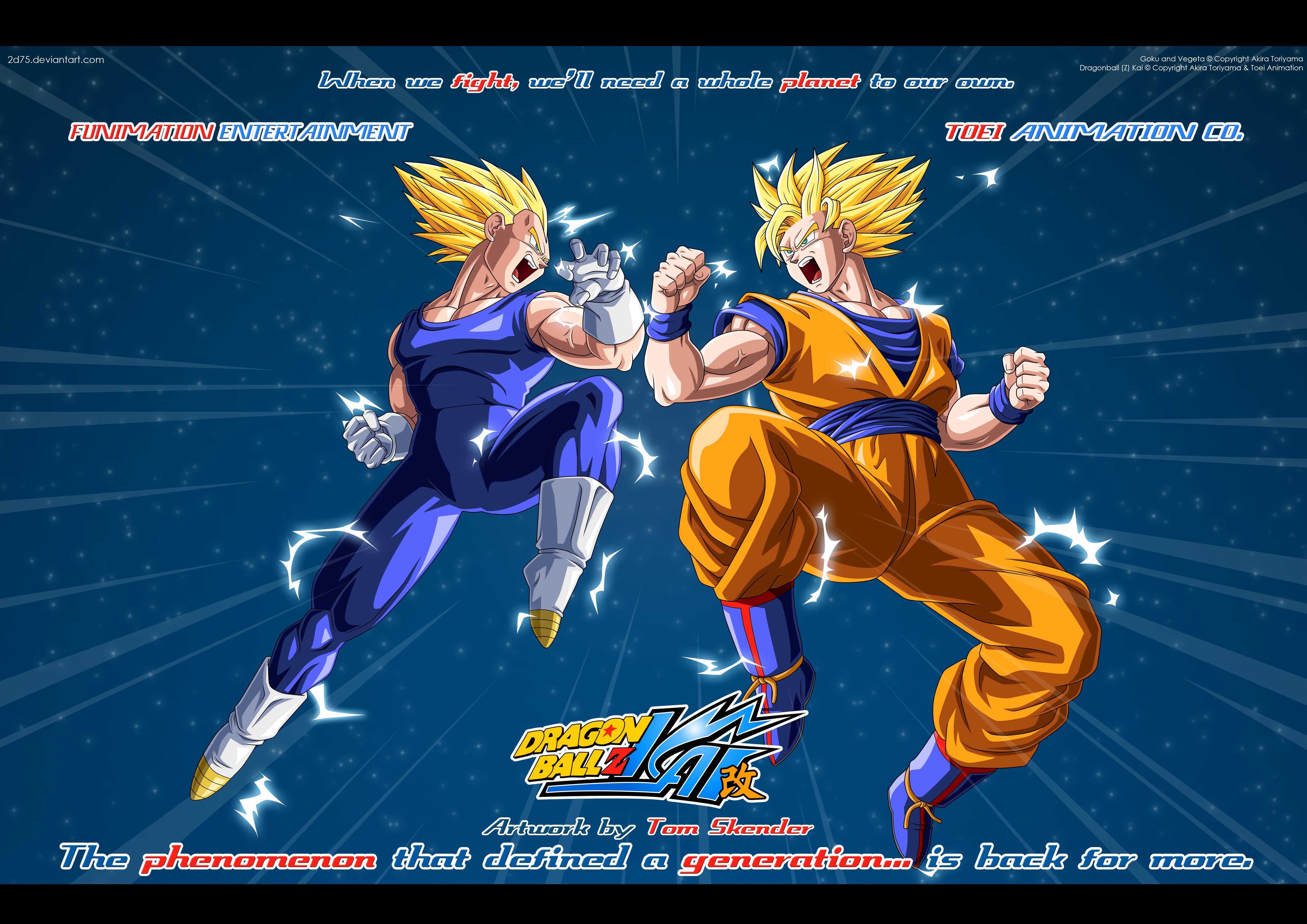 Vegeta and Goku 4k Ultra HD Wallpaper. Background Imagex3508