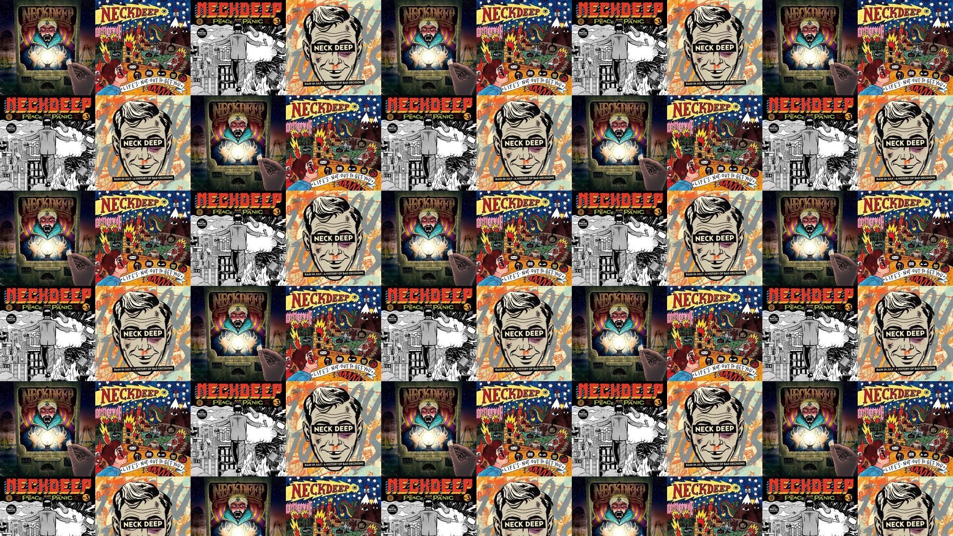 Neck Deep Wishful Thinking Neck Deep Life Wallpaper « Tiled Desktop