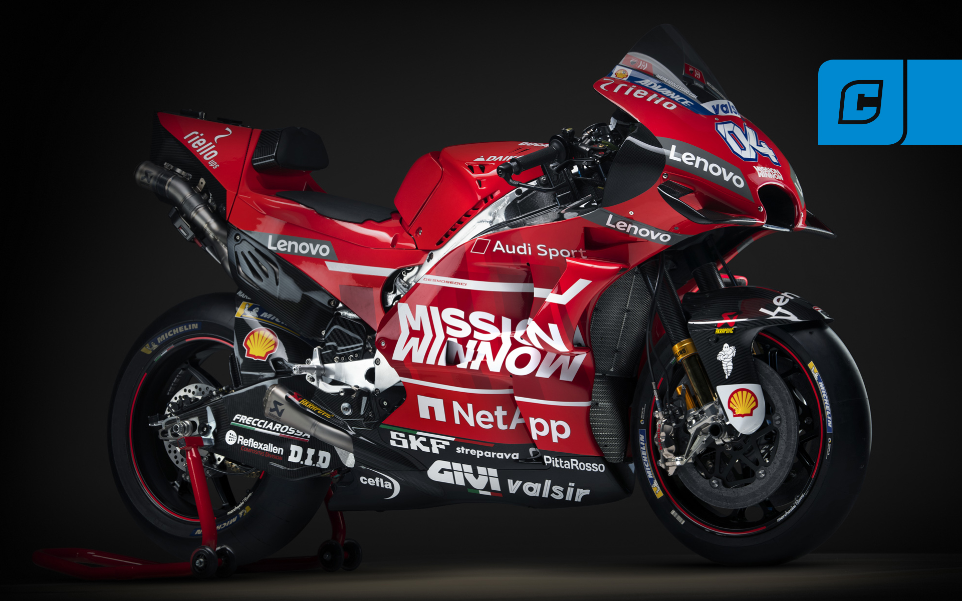 Wallpaper: Mission Winnow Ducati Desmosedici GP19