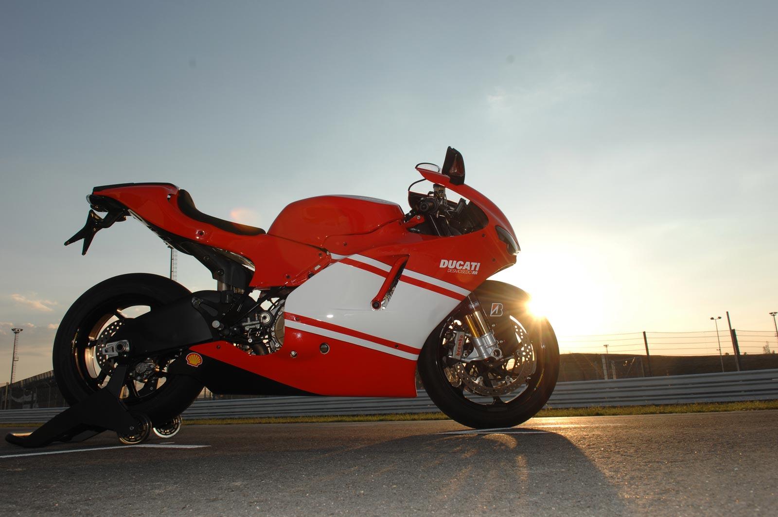 Ducati Desmosedici RR. The fun starts here