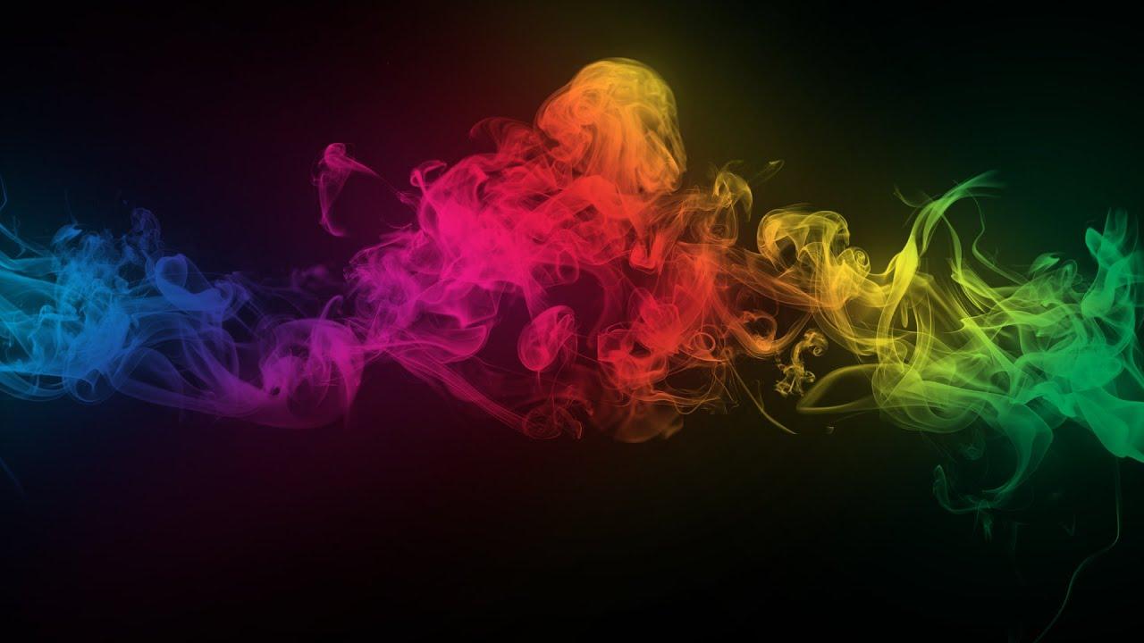 How To Make Colored Smoke Wallpaper With Photohop Youtube