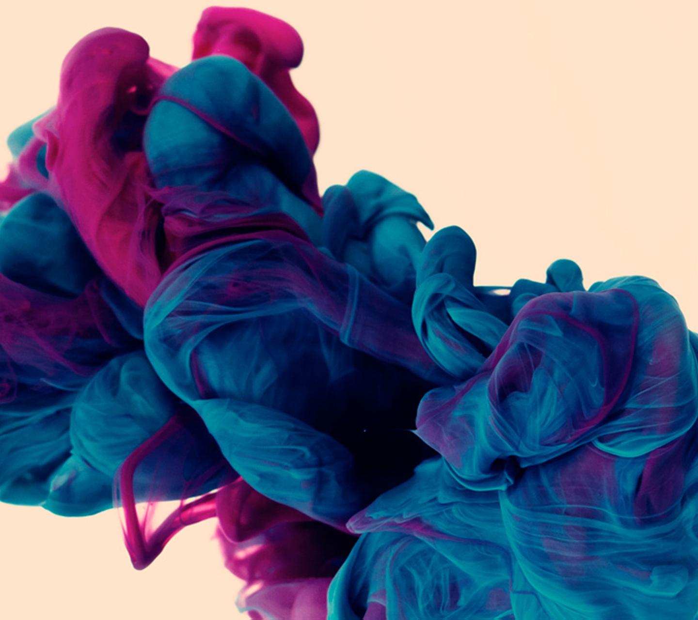 HQ 1440x1280px Resolution Blue Smoke