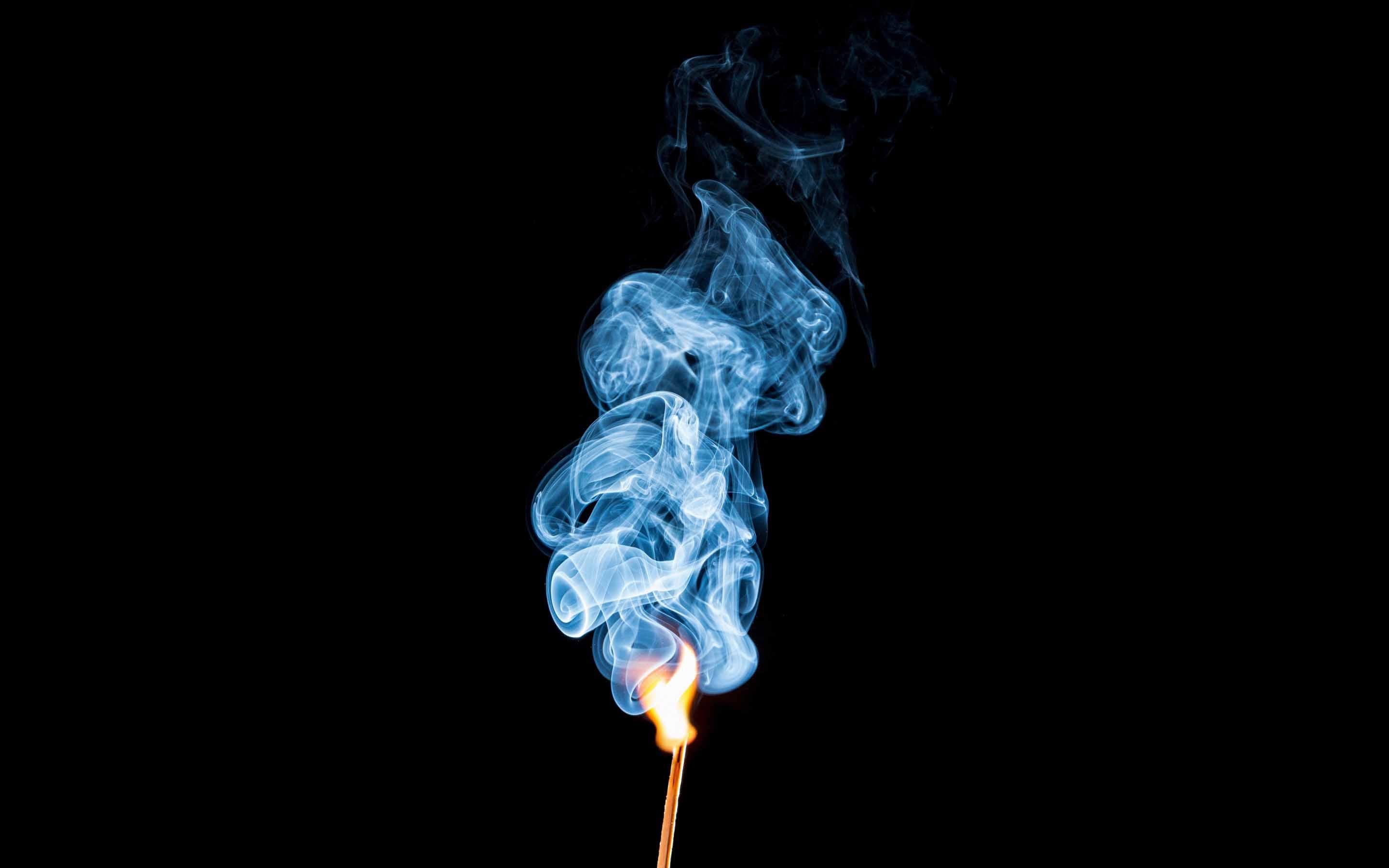 Burning Mamachstick With Smoke Mac Wallpaper Download. Free Mac