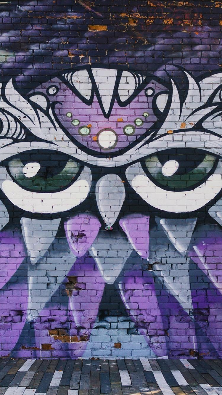 Graffiti Art Owl iPhone Wallpaper Free HD. Graffiti Wallpaper