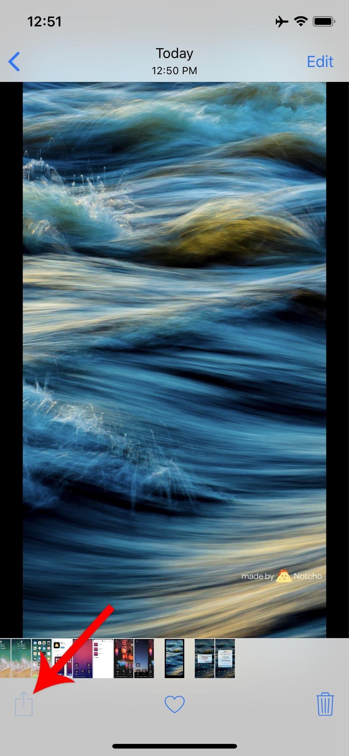 These iPhone X Wallpaper Can Completely Hide the Notch