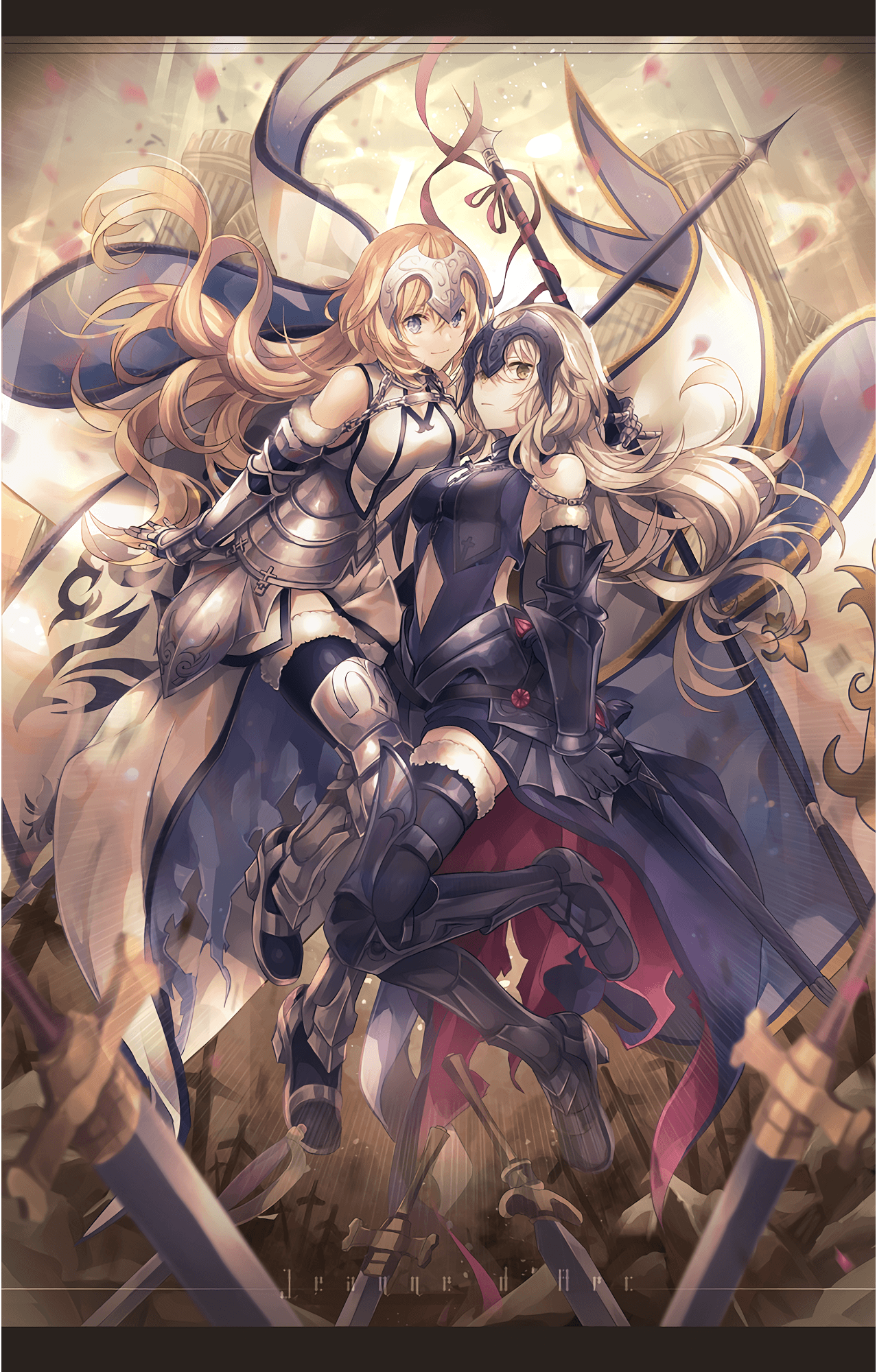 Anime Ruler Jeanne (alter) (fate/ D Arc Fan Art Free