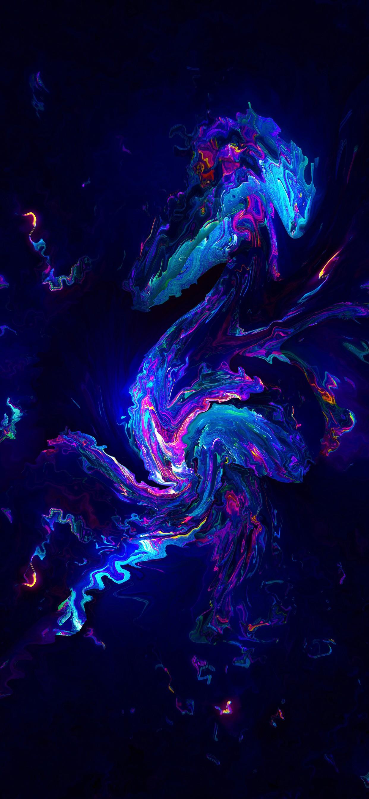 iPhone Wallpaper. Water, Blue, Purple, Light, Violet, Electric blue
