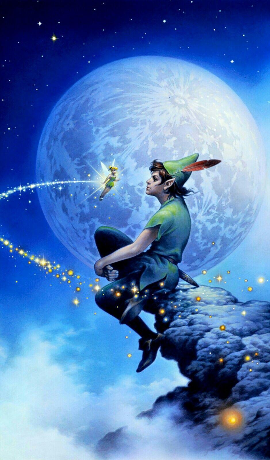 Peter Pan Flying Wallpapers on WallpaperDog