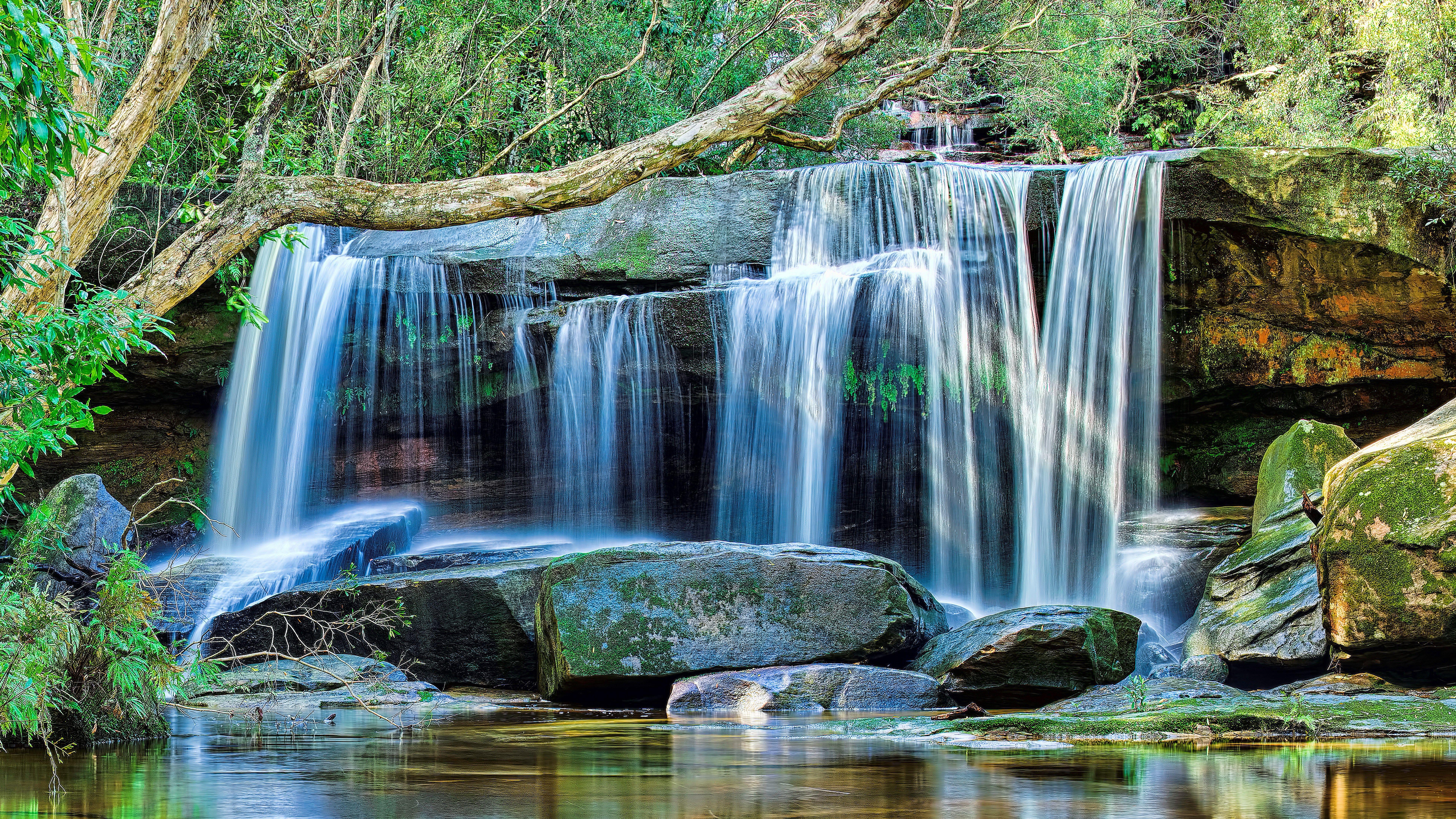 8k ultra HD nature waterfall wallpaper HD. Nature in 2019