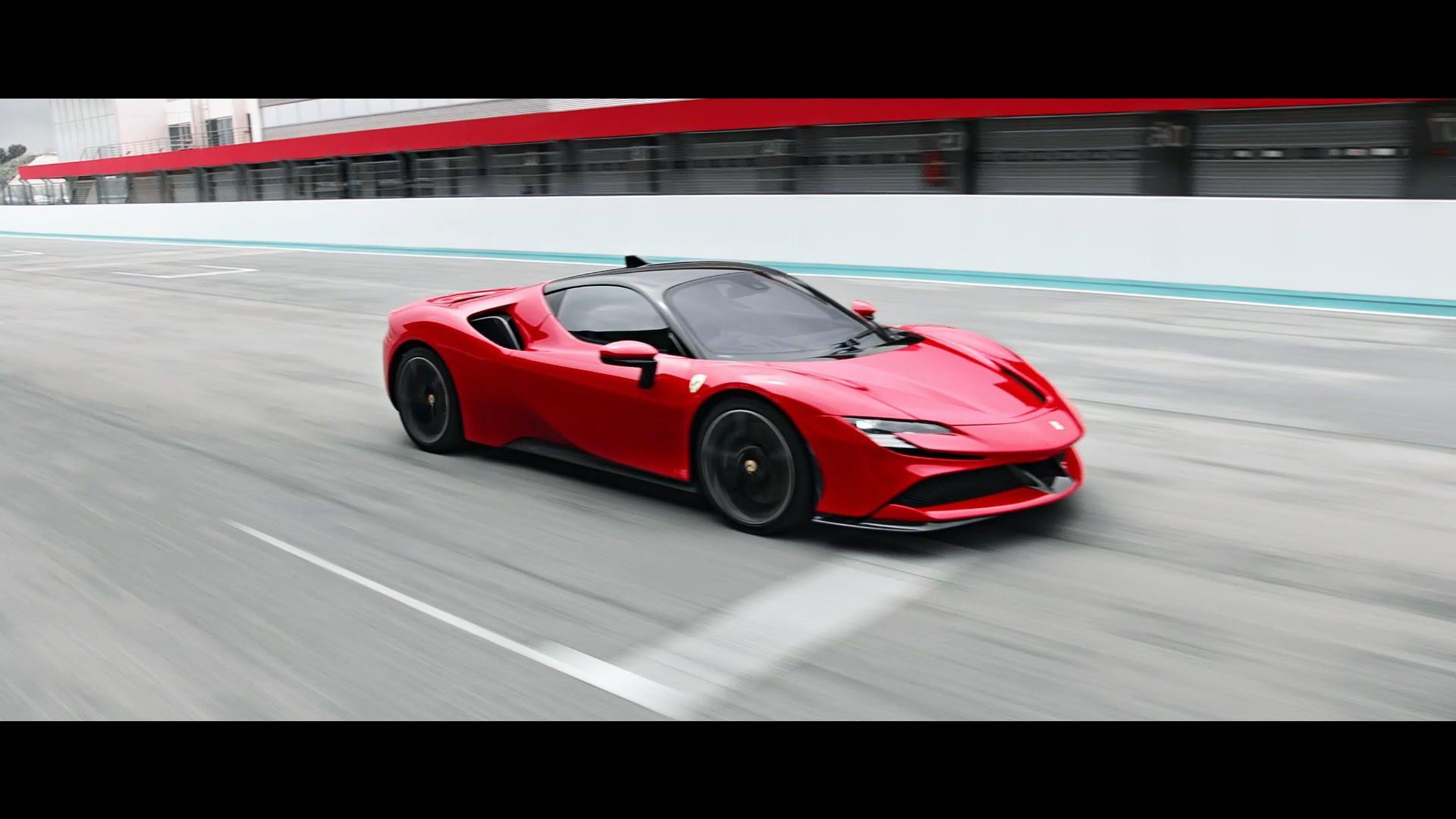 Ferrari's New SF90 Stradale Is A 986 Horsepower Hybrid Hypercar