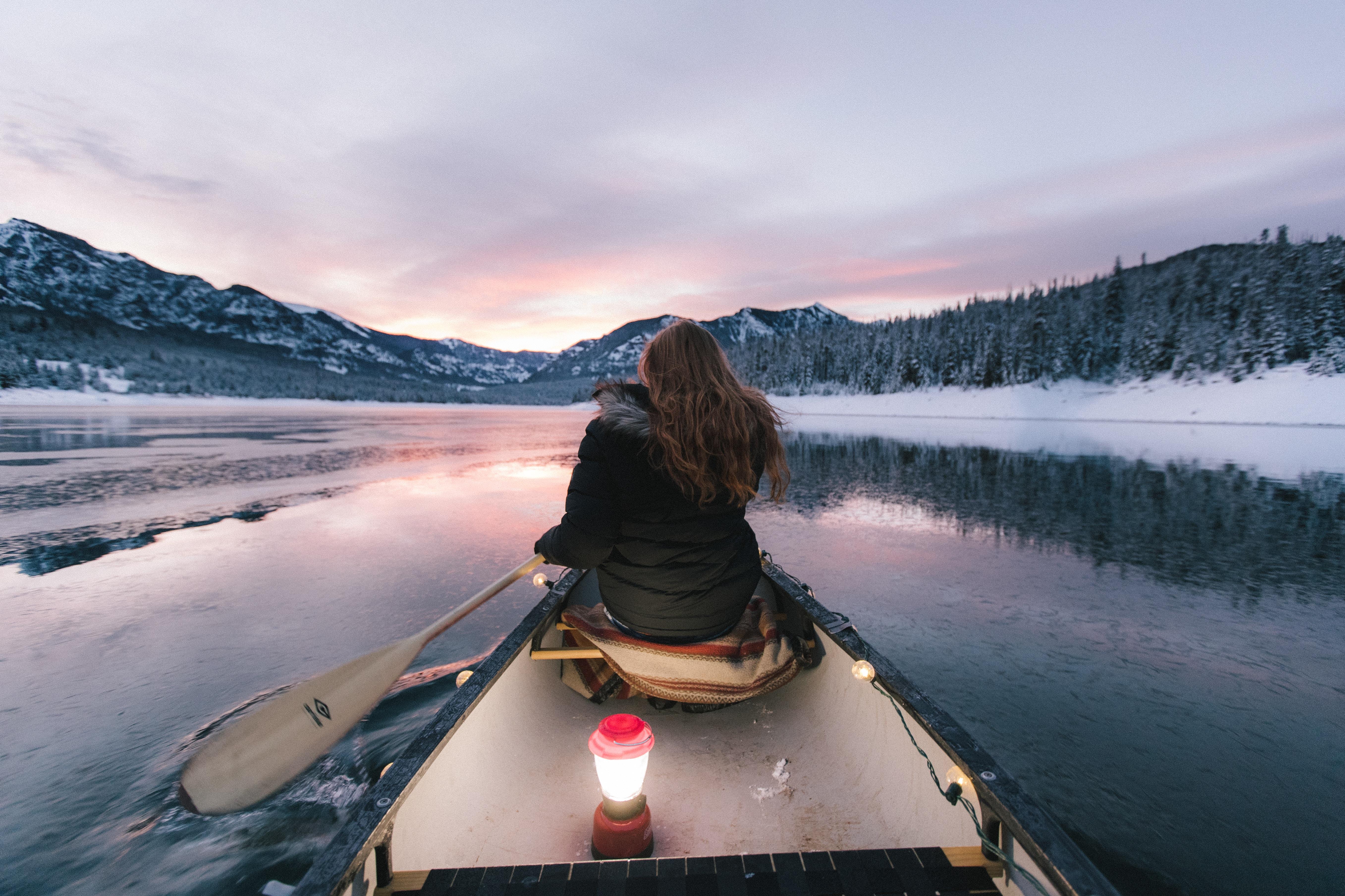 Girl Boat Ride, HD Photography, 4k Wallpaper, Image, Background