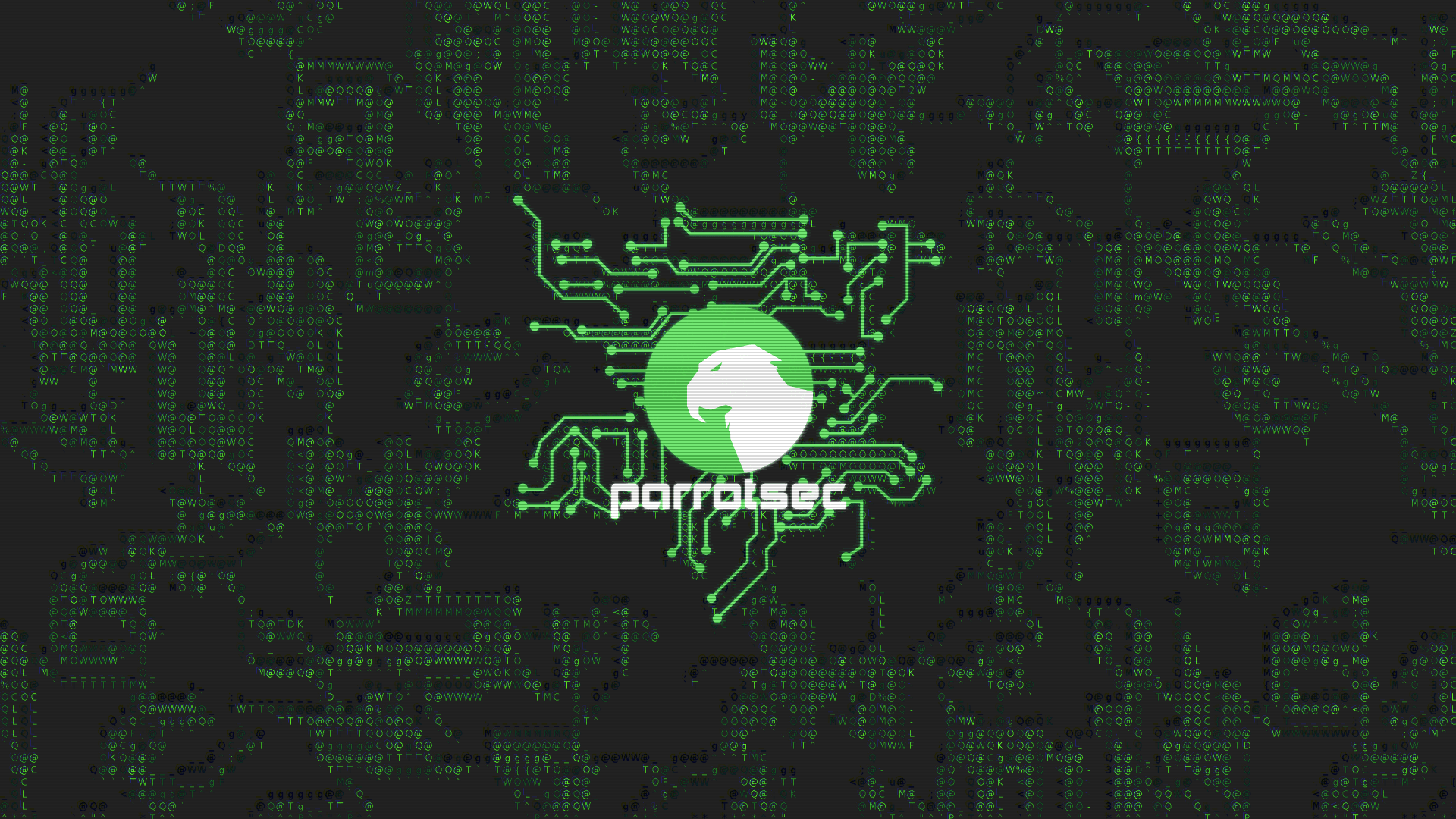 ParrotSec Logo and Wallpaper