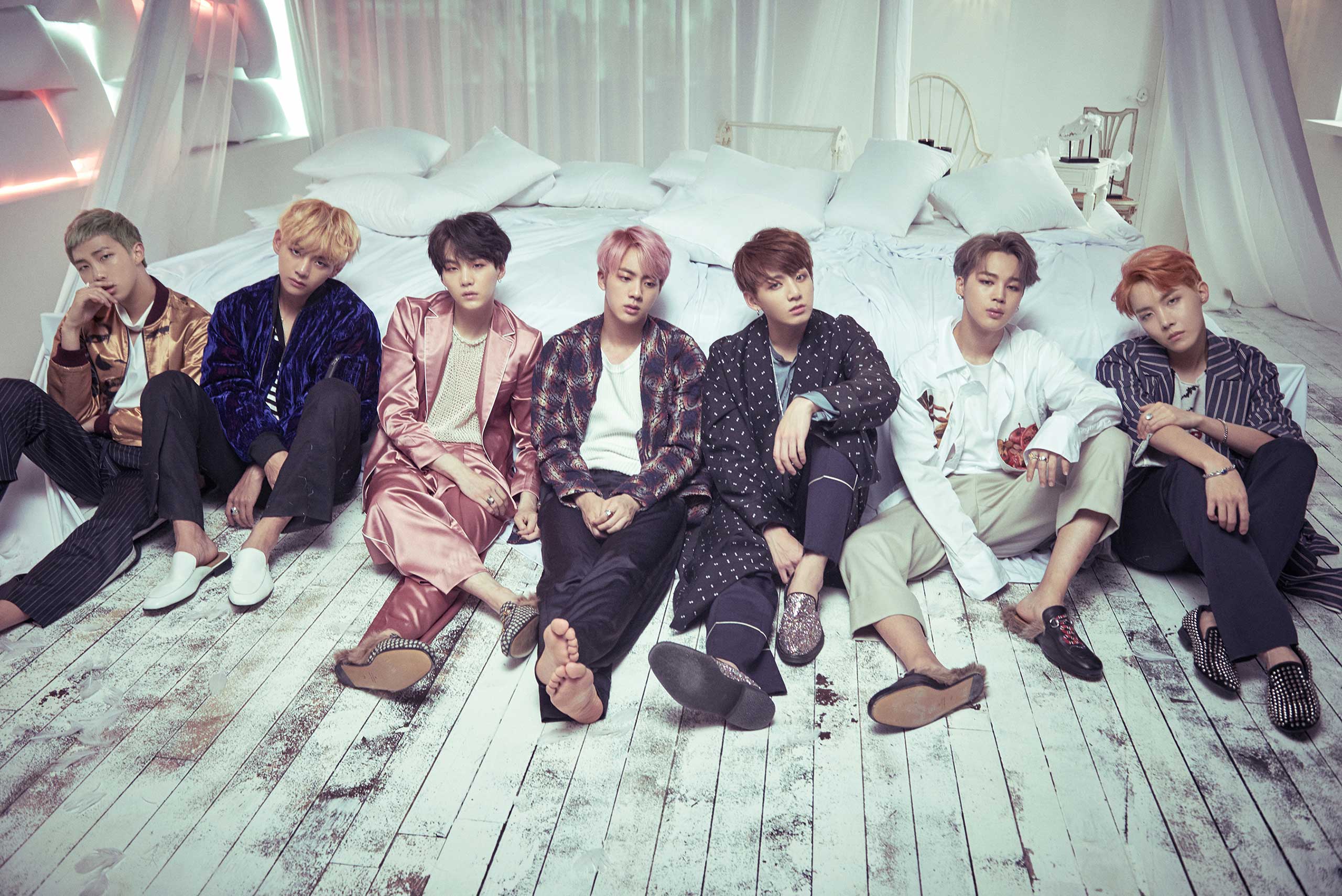 BTS Unveils Concept Photo For Jin And Group And They Were Worth