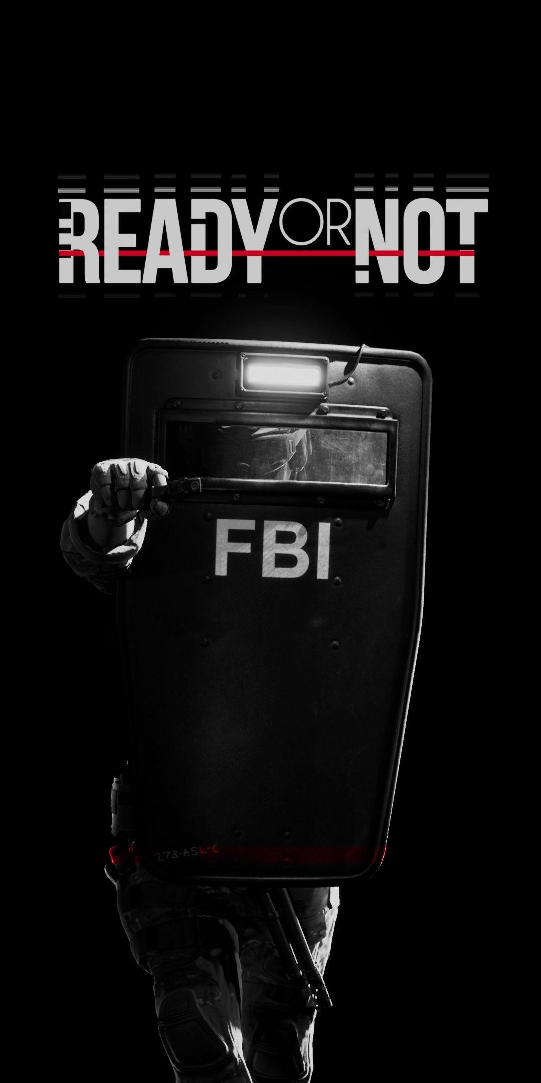 Ready Or Not, video game, FBI, police, dark Wallpaper. Video Game