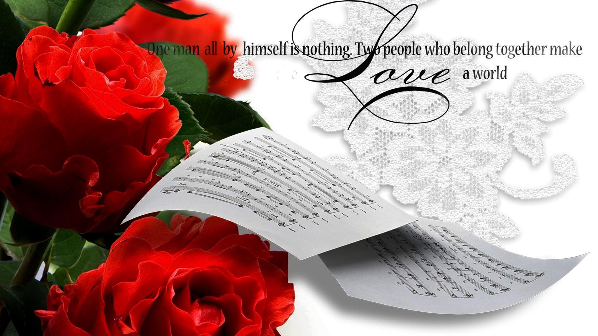 Love Message Wallpaper