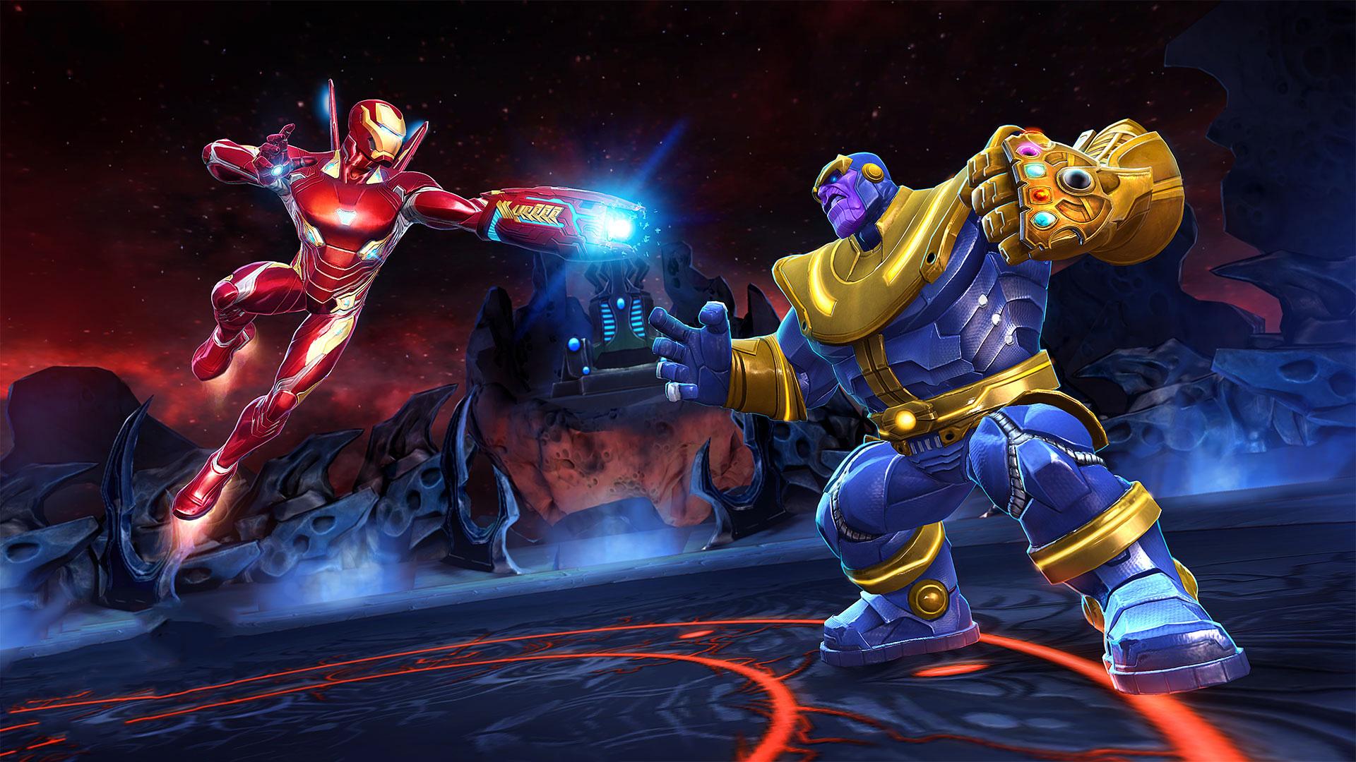 Iron Man And Thanos Marvel Contest Of Champions Contest Of