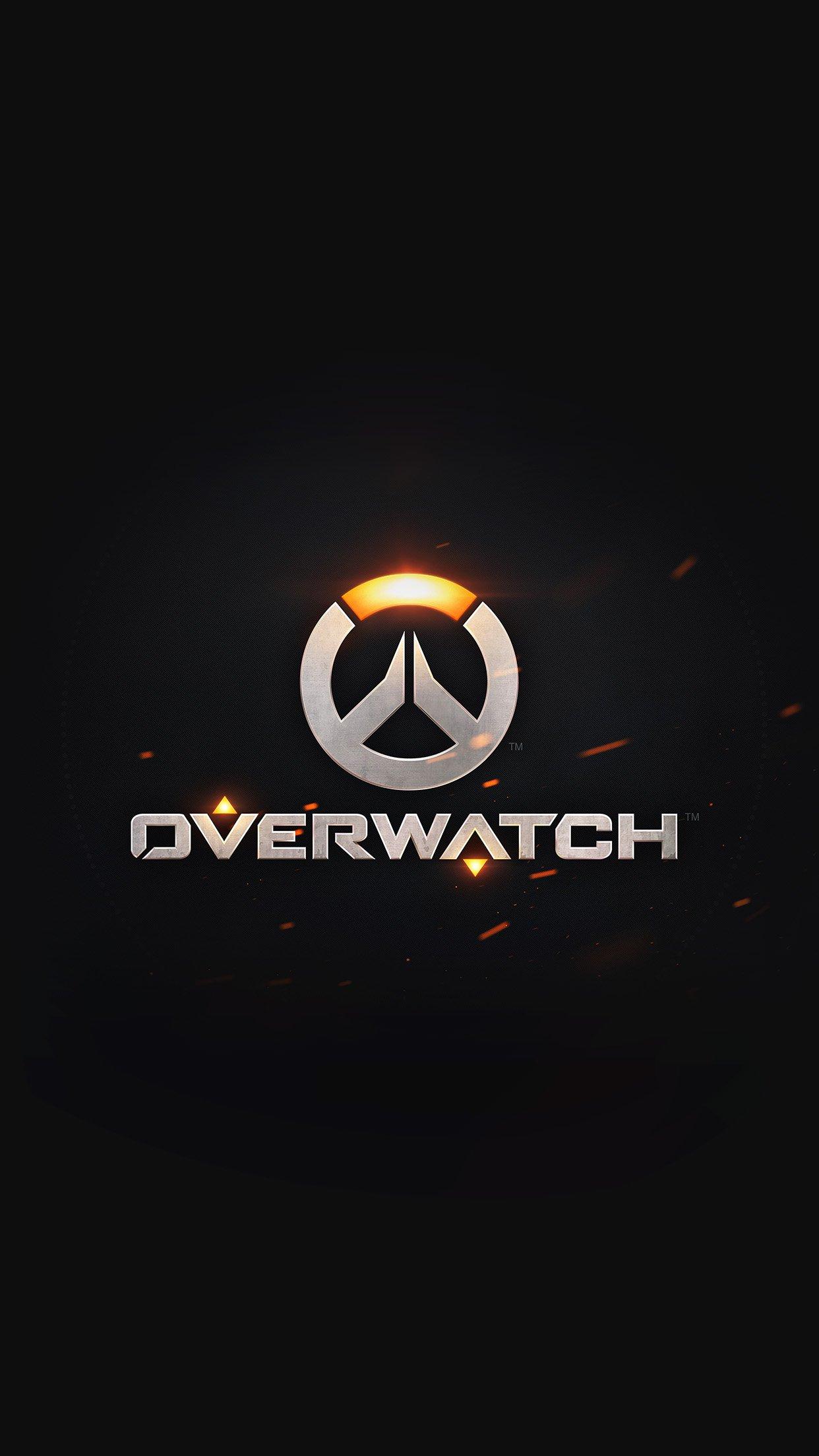 Game: Overwatch Game Logo iPhone 6 HD Wallpaper HD Free
