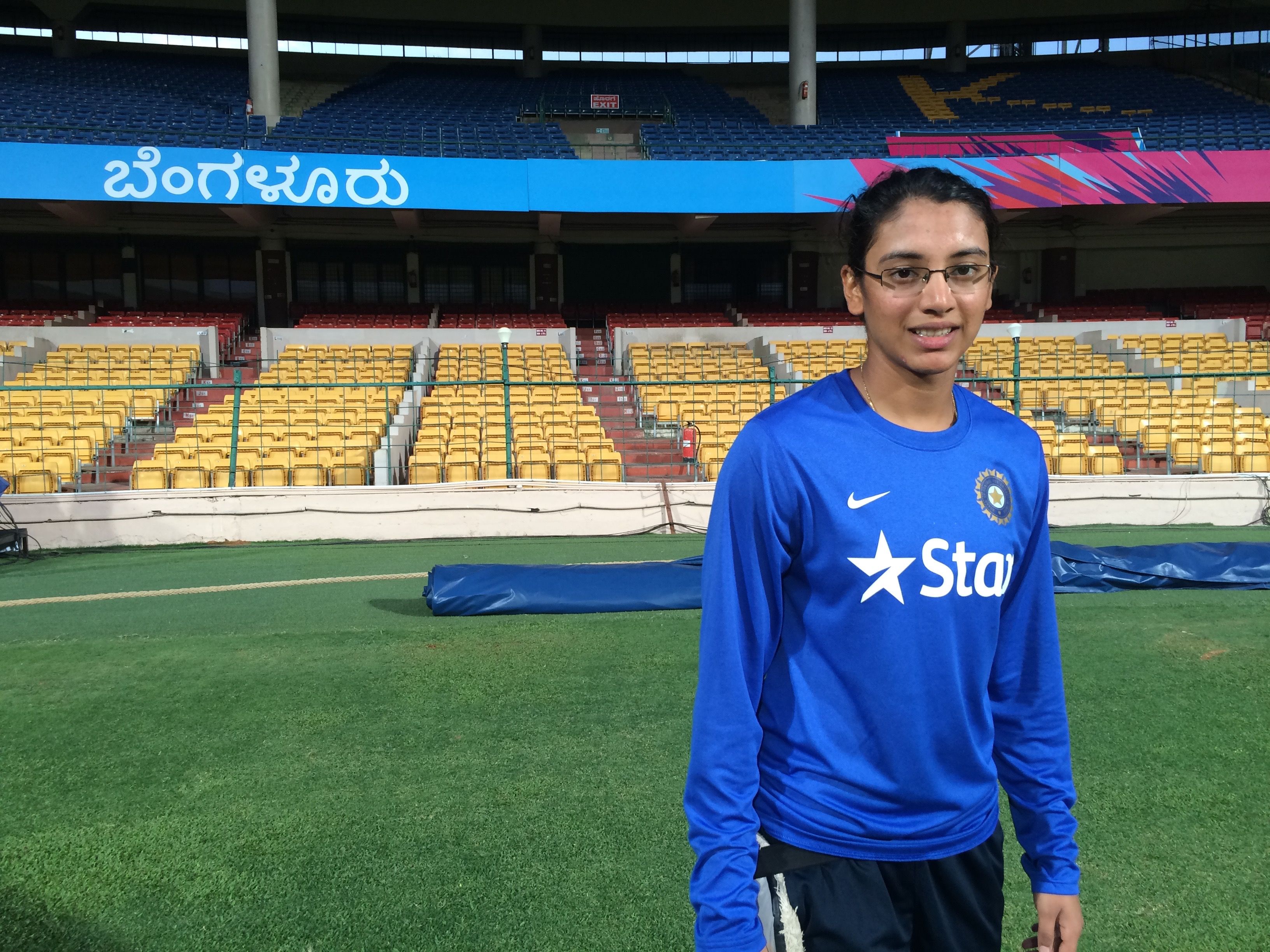 Smriti Mandhana. Beauty of 4 Eye's. Smriti mandhana, Cricket