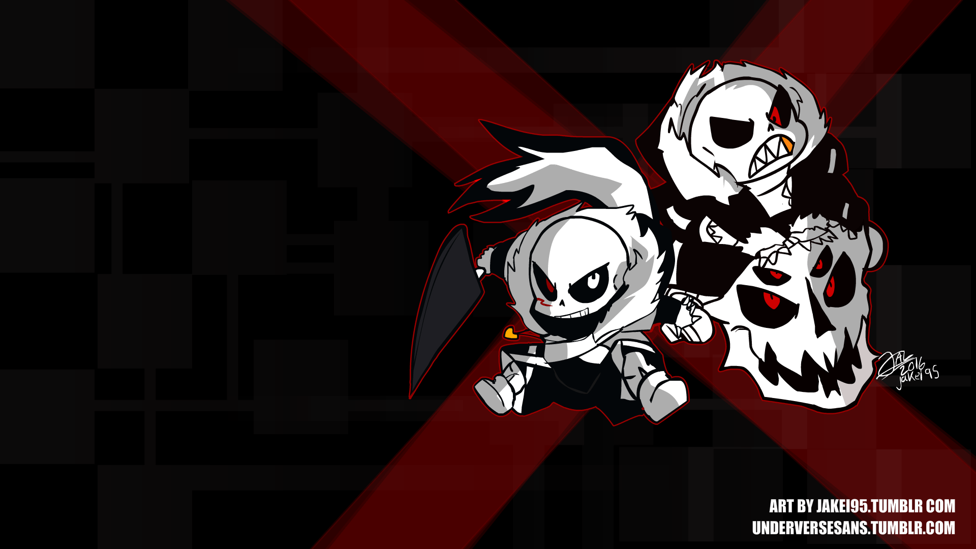 Cross Sans Wallpapers - Wallpaper Cave