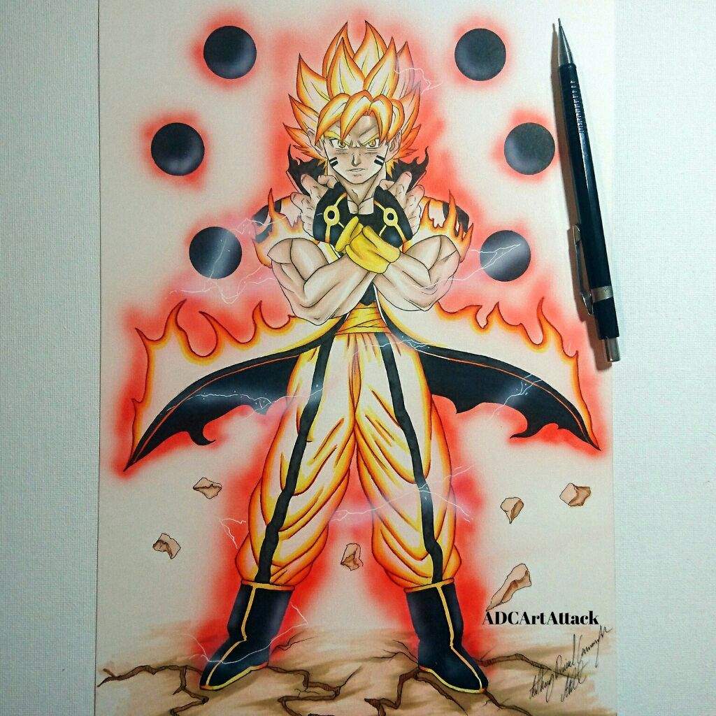 Goku Naruto FUSION + video