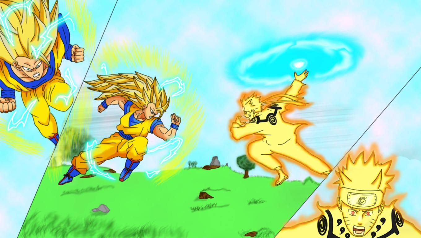 Goku vs Naruto Debate Photo