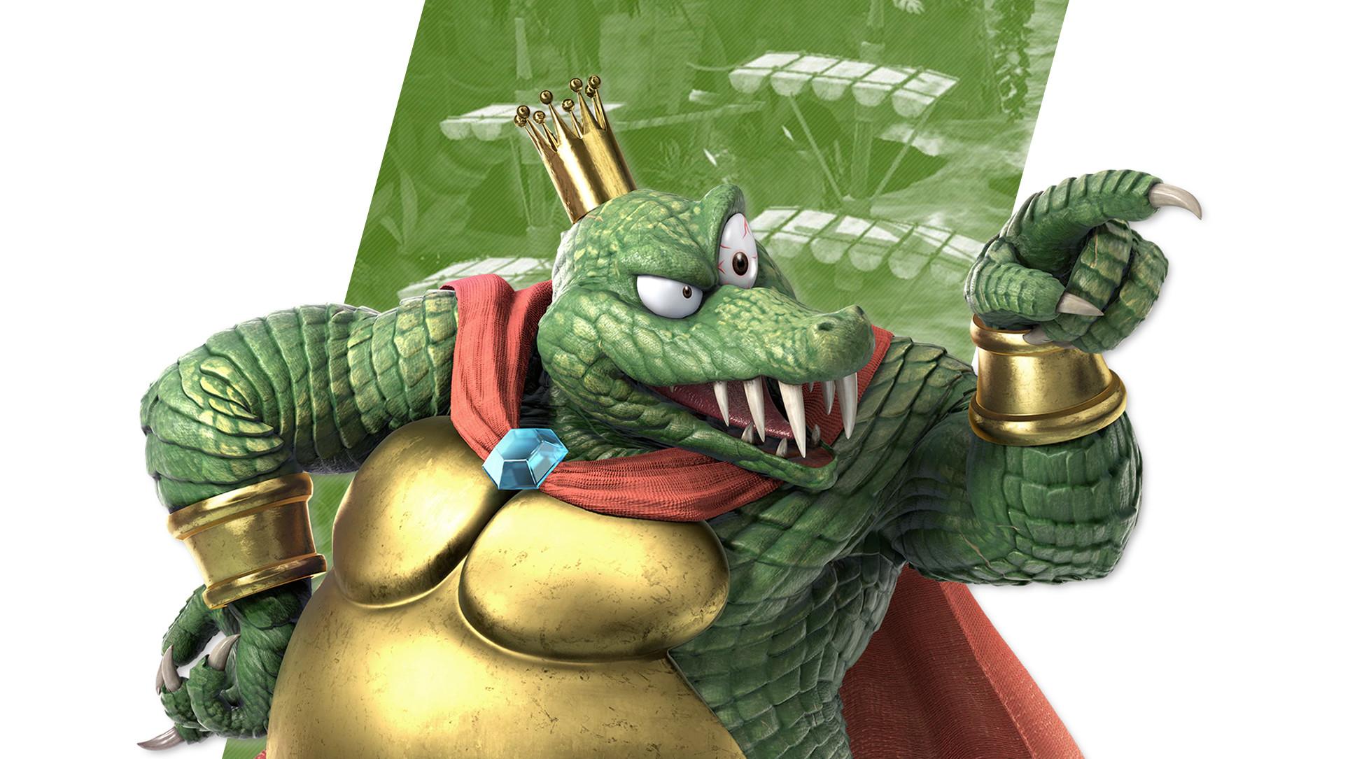 Super Smash Bros Ultimate King K. Rool Wallpaper. Cat with Monocle