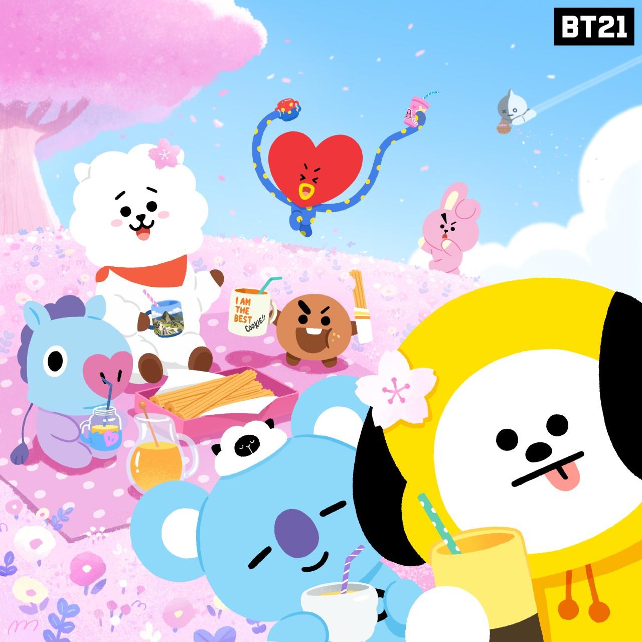 Mang BT21  Wallpapers  Wallpaper  Cave