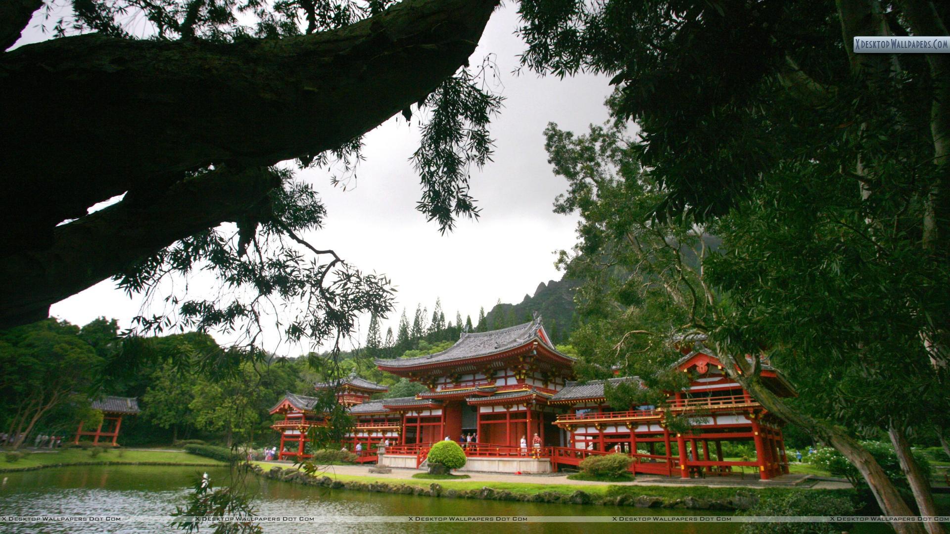Byodo In Temple, Japanese Temple, Oahu, Hawaii Wallpaper
