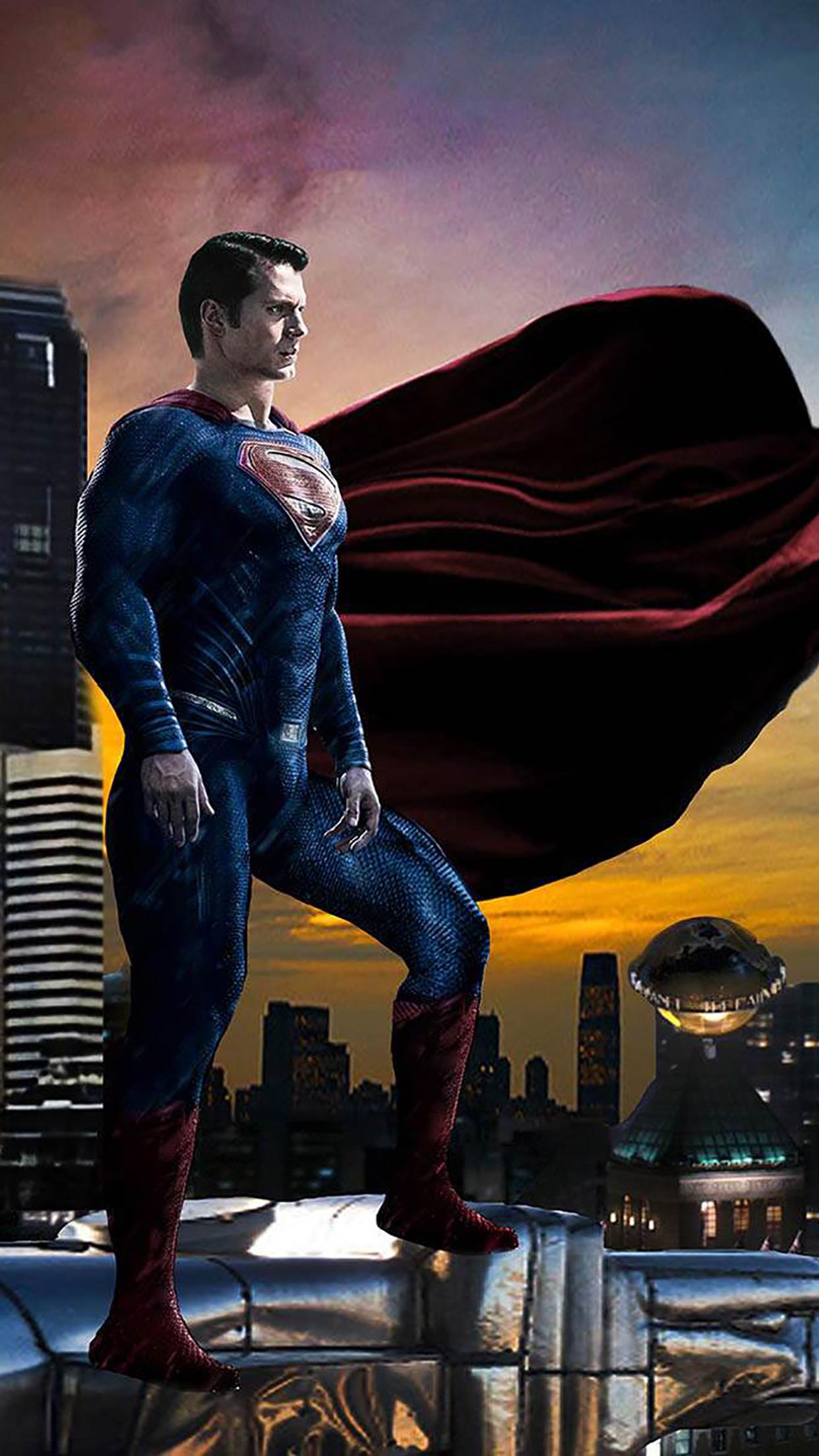Superman Wallpapers for iPhone X, 8, 7, 6