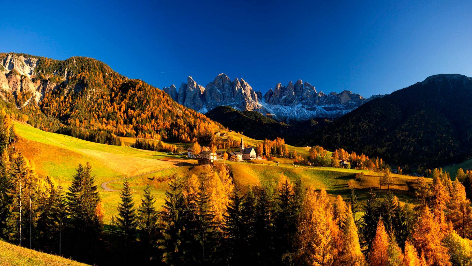 Val Di Funes Dolomites Italy