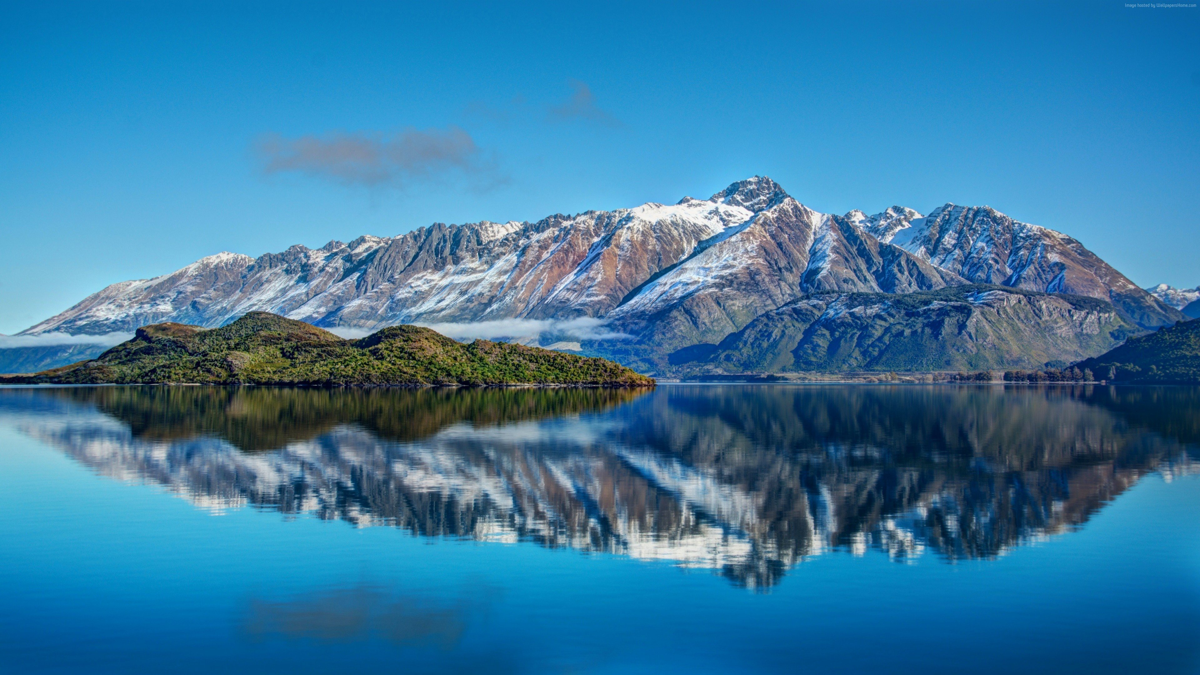 #New Zealand, #HD wallpaper, #reflection, #Lake, k